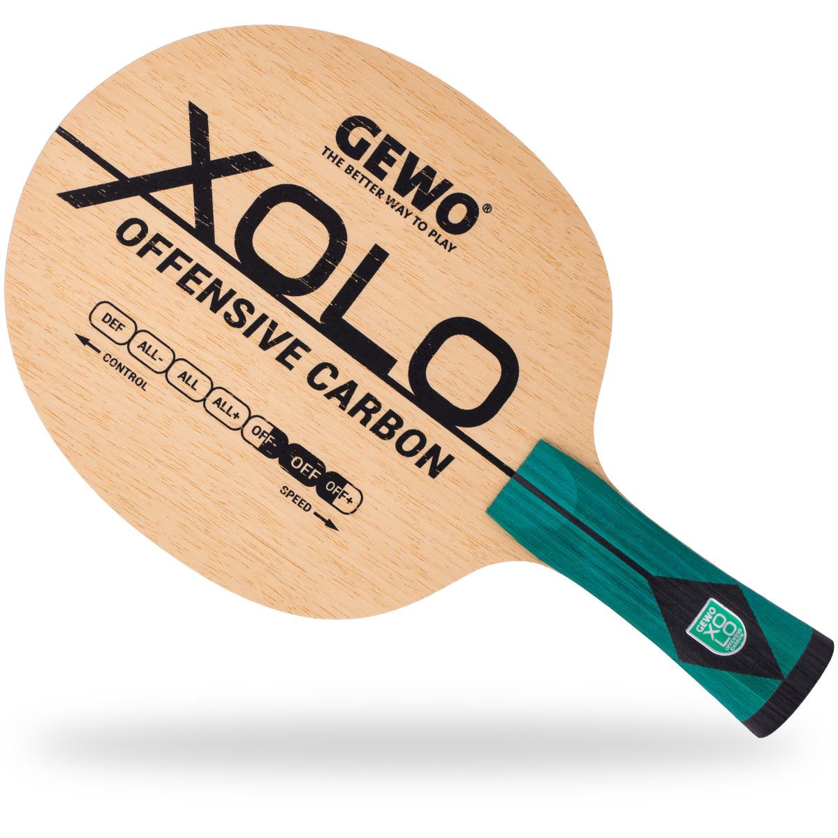Raquete de tênis de mesa Gewo Xolo Offensive Carbon