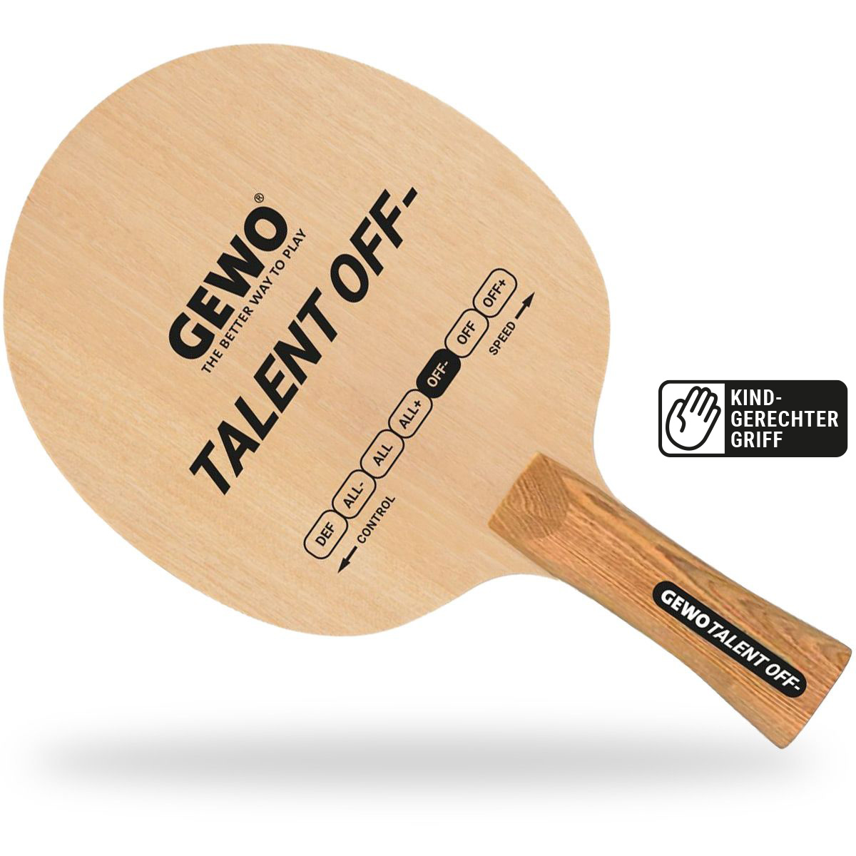 Raquete de tênis de mesa Gewo Talent OFF-, foto 2