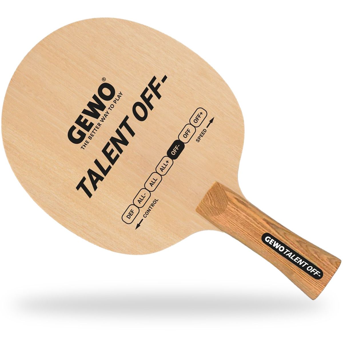 Raquete de tênis de mesa Gewo Talent OFF-
