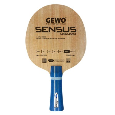 Gewo Sensus Carbo Speed table tennis paddle