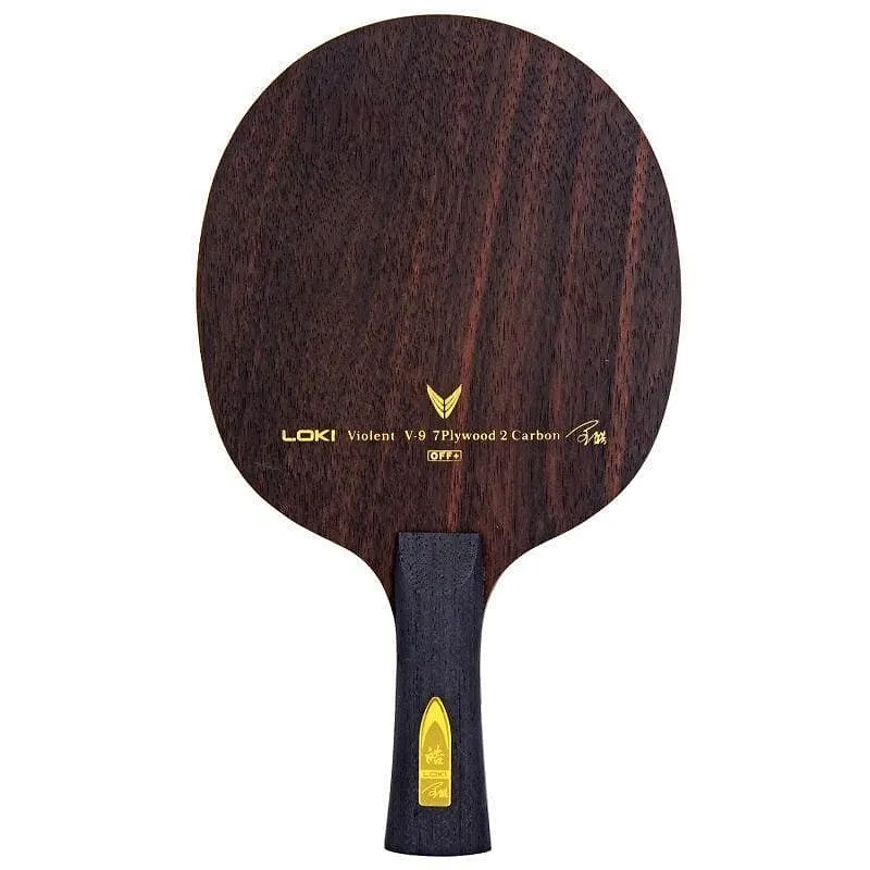 Loki Violent V9 Ebony Carbon table tennis paddle
