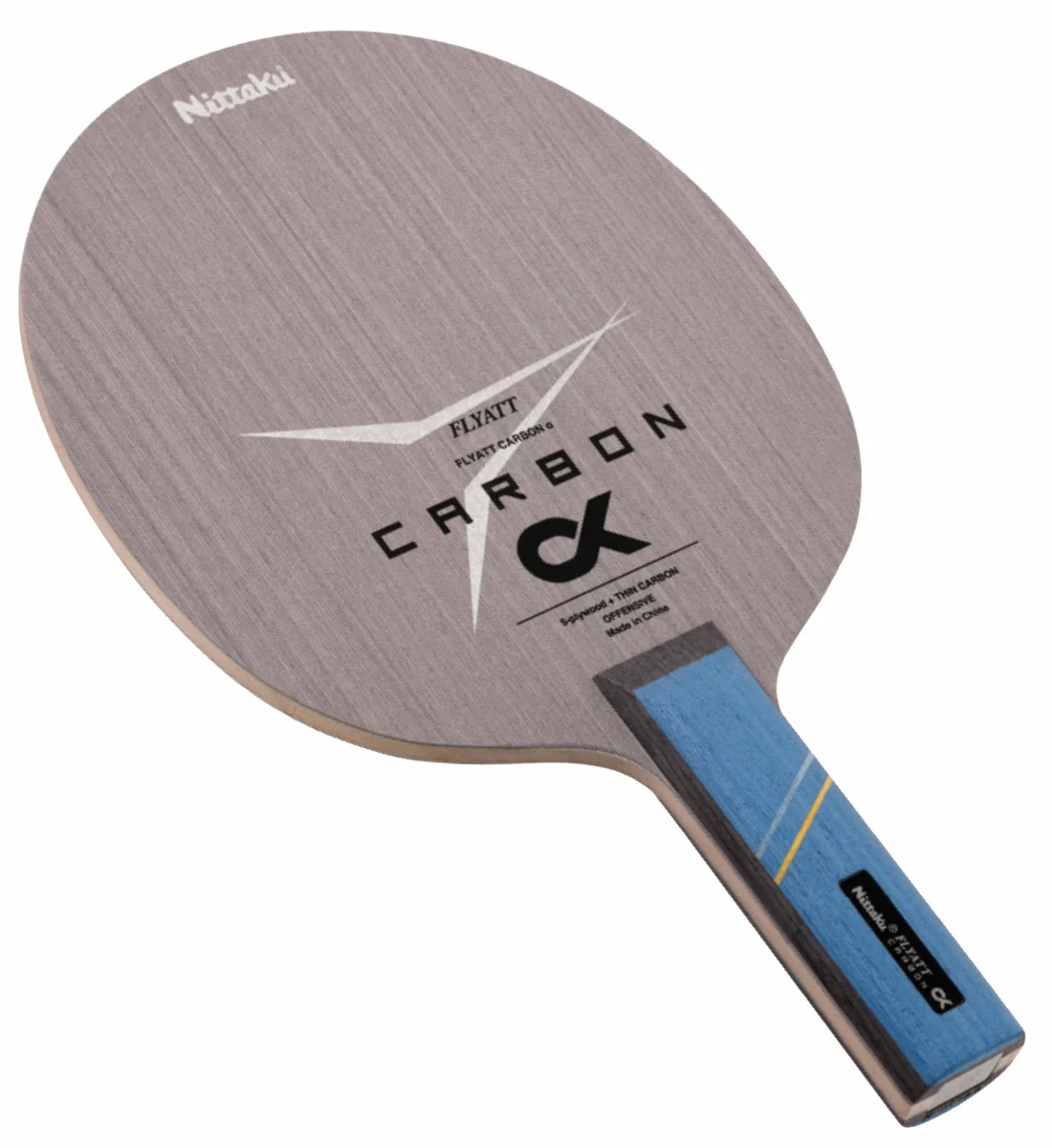 Raquete de tênis de mesa Nittaku Flyatt Carbon Alpha, foto 2