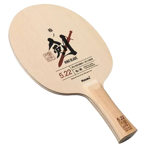Nittaku Hino 5.22 table tennis paddle