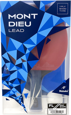 Raquete de tênis de mesa Nittaku Mont Dieu Lead