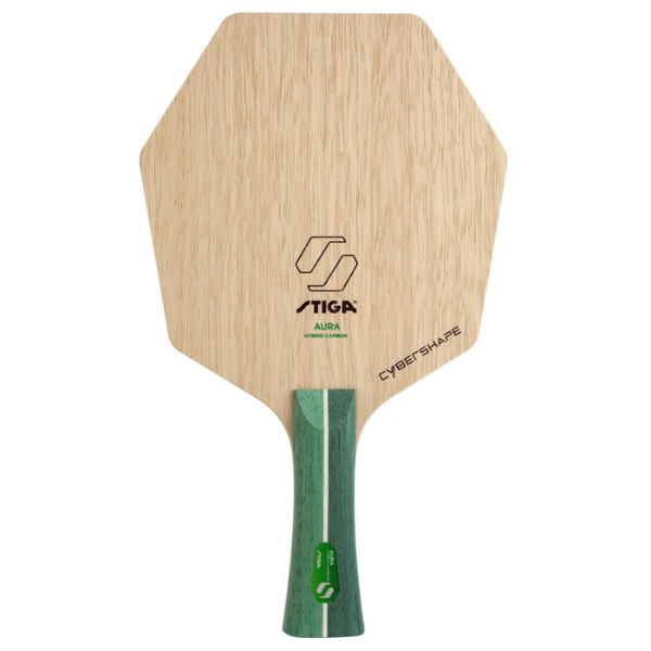 Stiga Aura Hybrid Carbon Cybershape table tennis paddle, photo 2