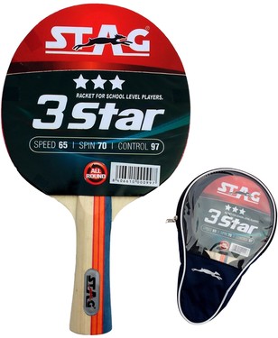 Raquete de tênis de mesa Stag 3-Star