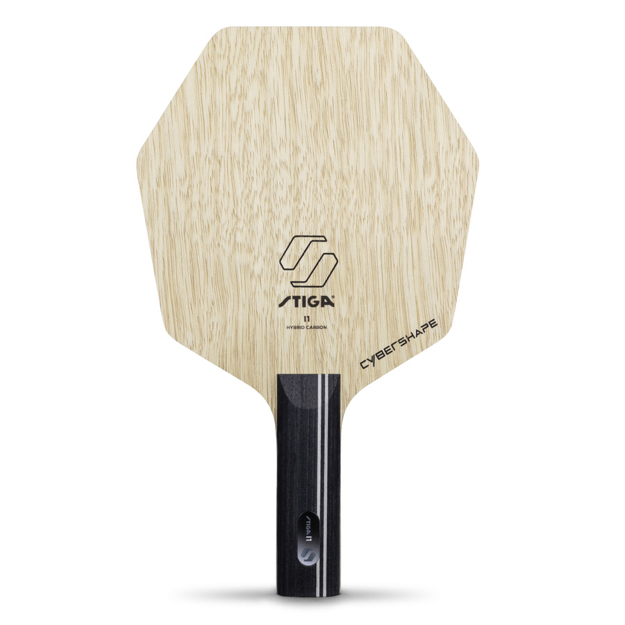 Stiga I1 Hybrid Carbon Cybershape table tennis paddle