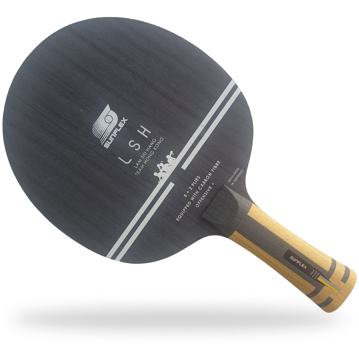 Raquete de tênis de mesa Sunflex LSH Team Hong Kong