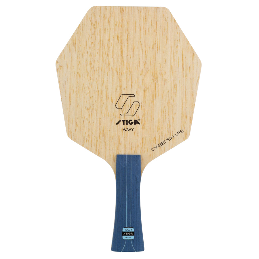 Raquete de tênis de mesa Stiga Wavy Ultra Fibre Cybershape