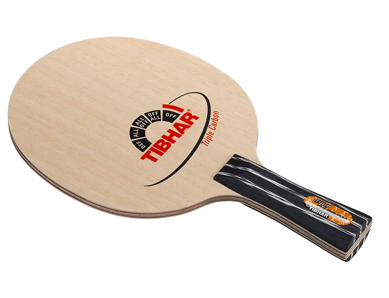 Tibhar Triple Carbon table tennis paddle