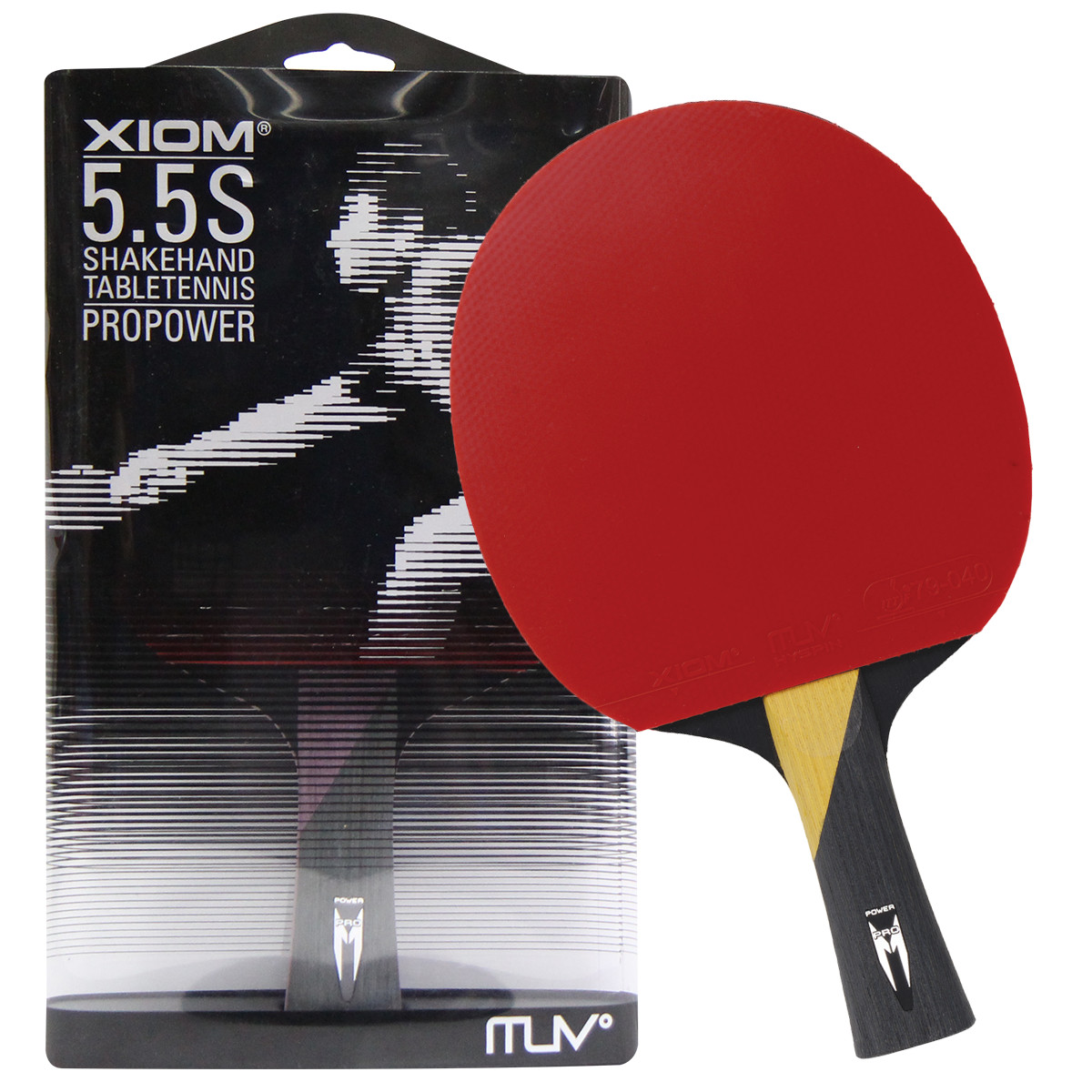 Xiom MUV 5.5 table tennis paddle