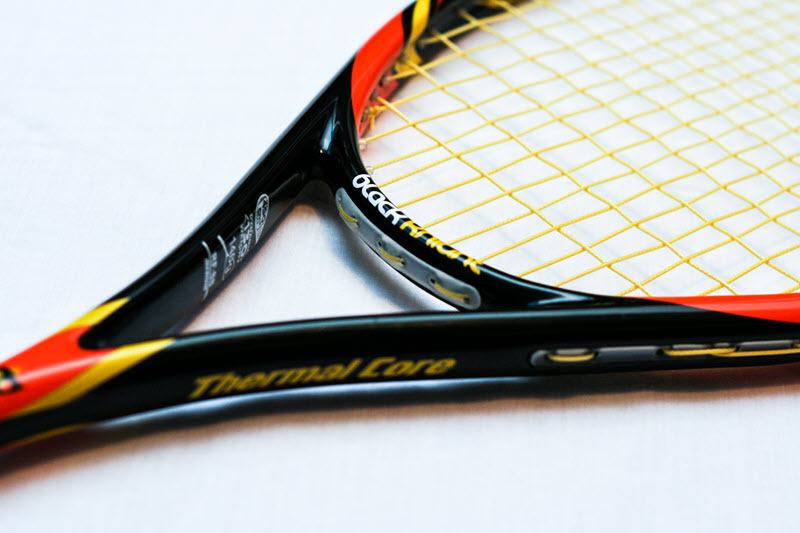 Raquete de squash Black Knight Broadsword TC