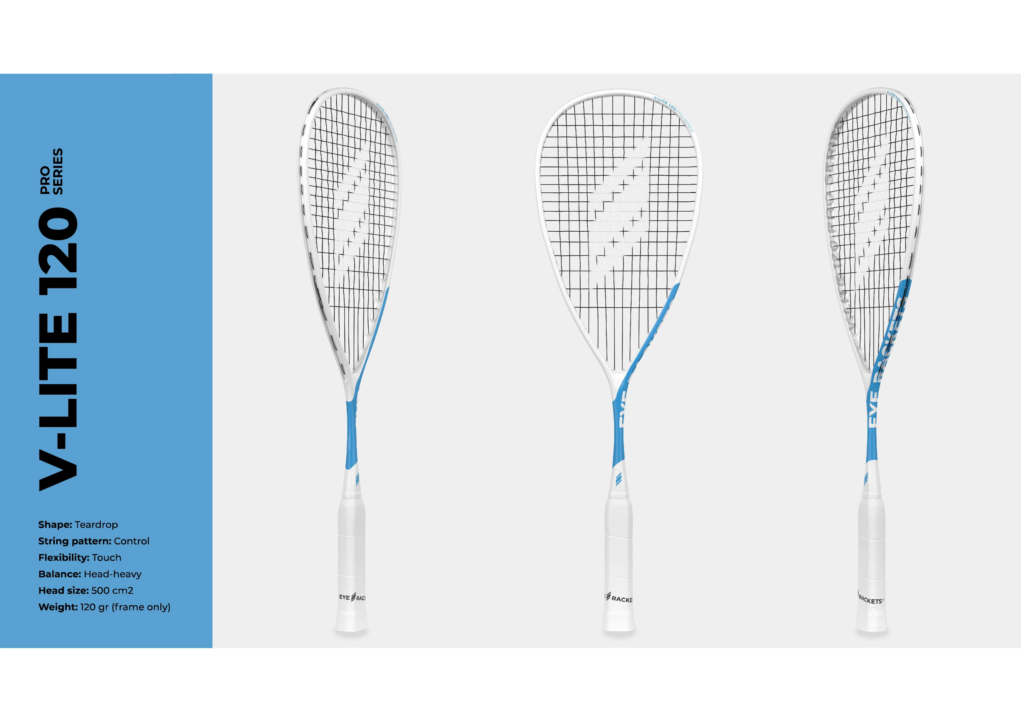 Raquete de squash Eye Rackets V.Lite 120