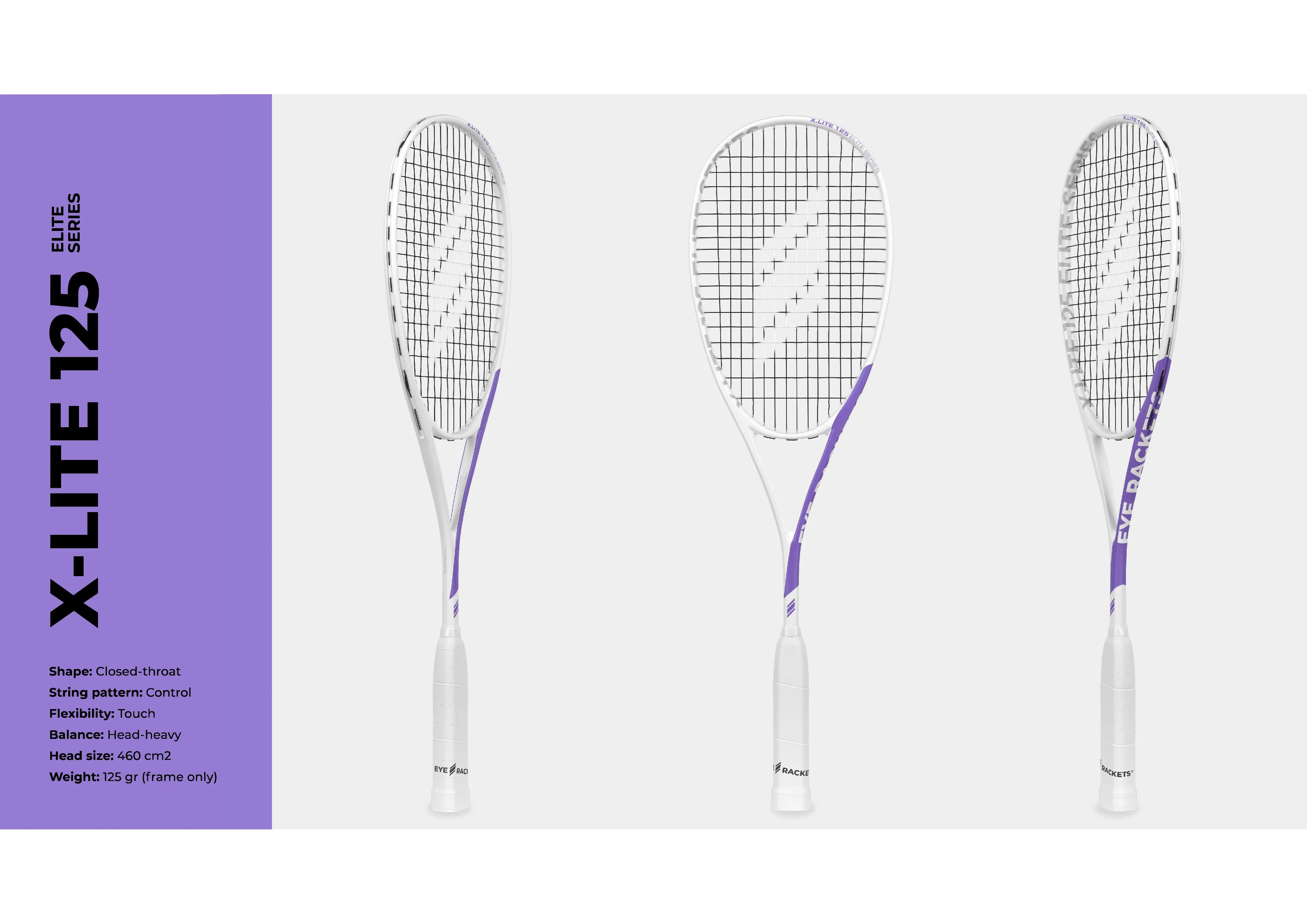 Raquete de squash Eye Rackets X.Lite 125