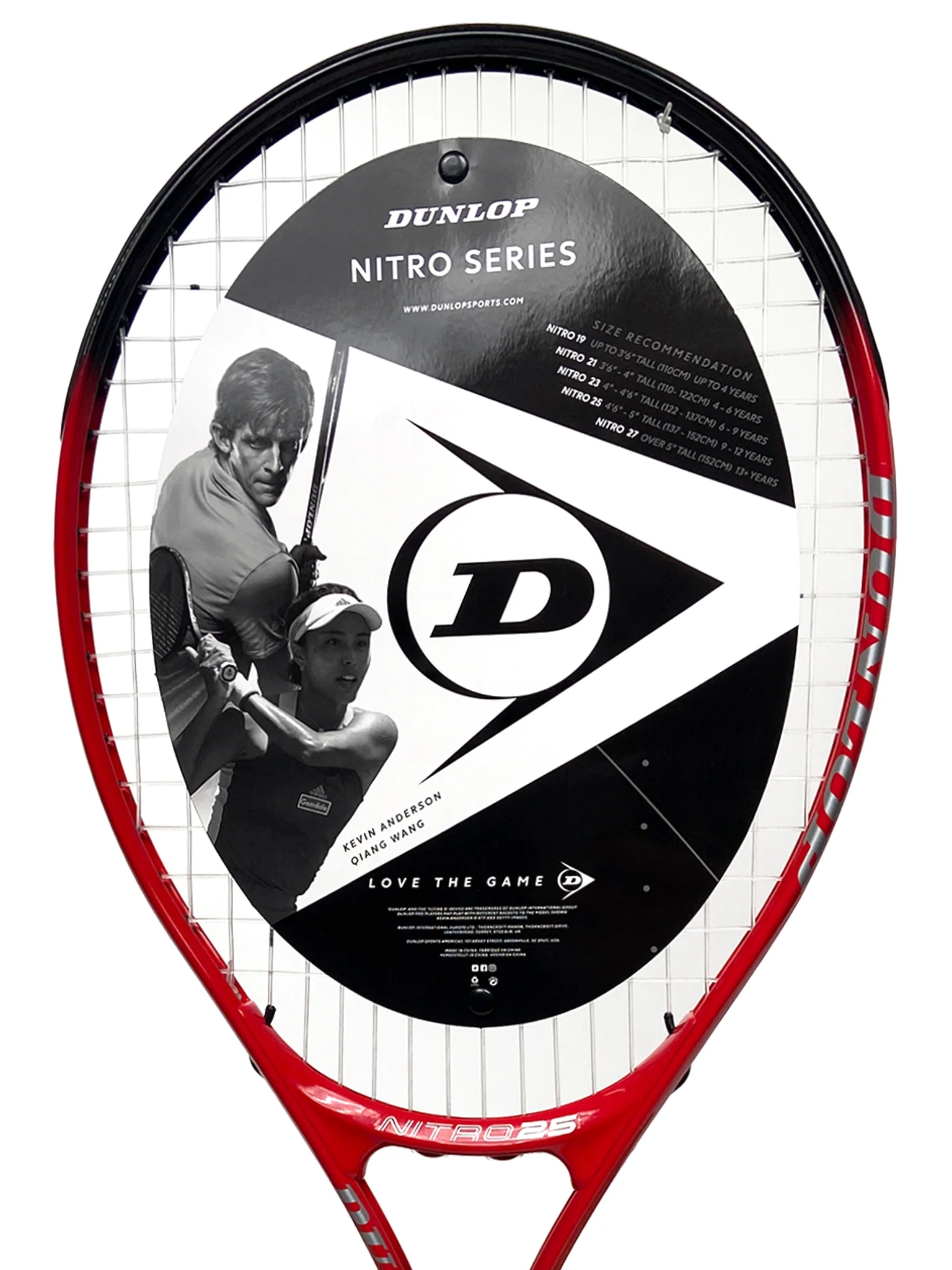 Dunlop Nitro Junior 25 tennis racquet, photo 2