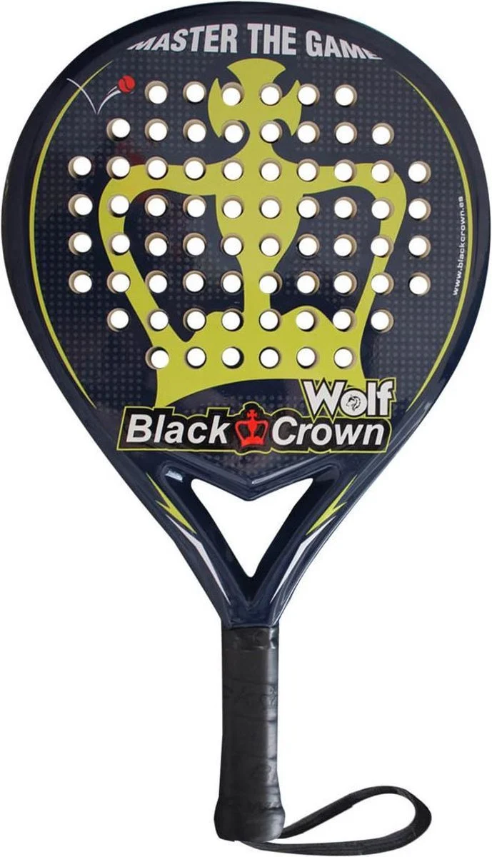 Raquete de padel Black Crown Wolf