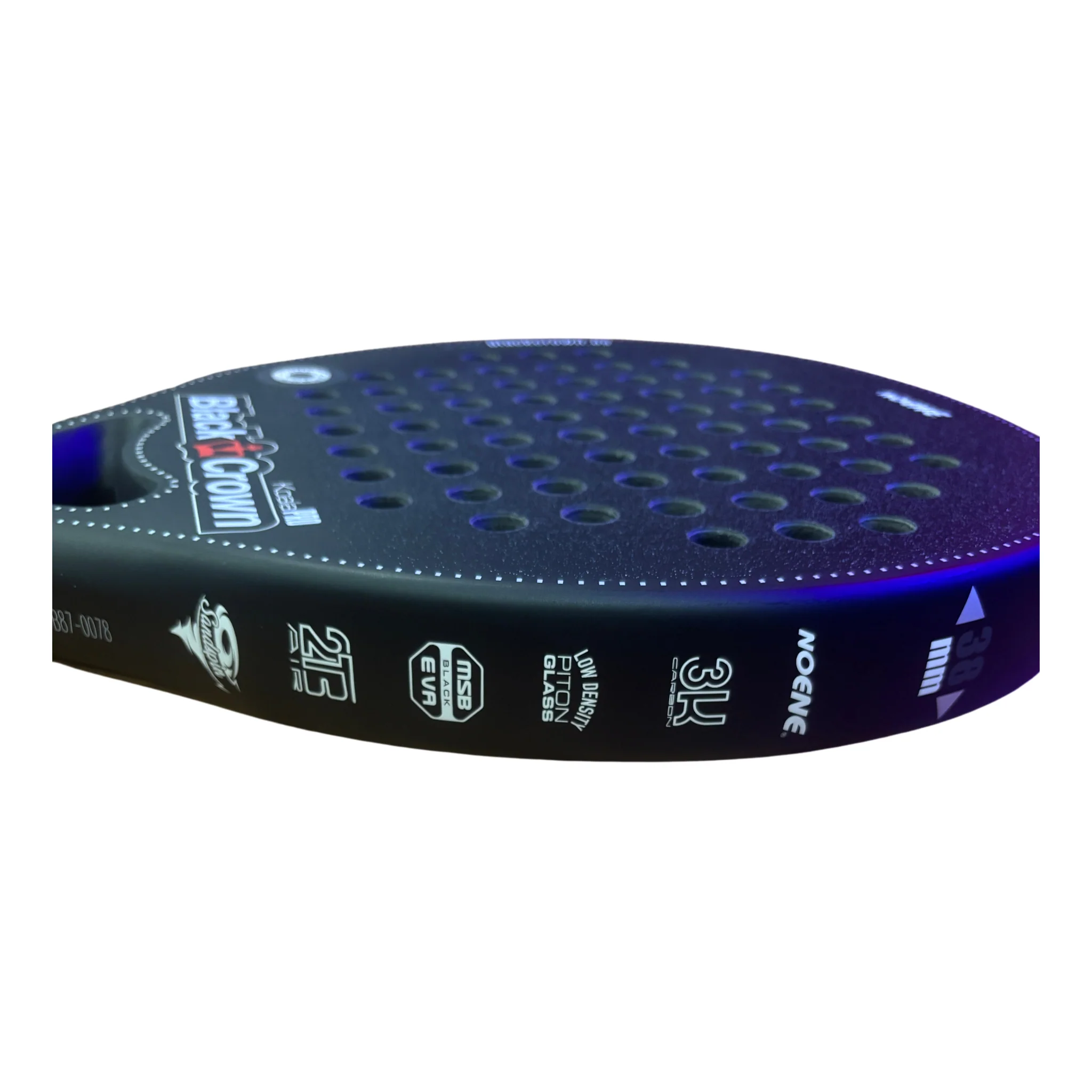 Raquete de padel Black Crown Koala Pro Rough Edition, foto 2