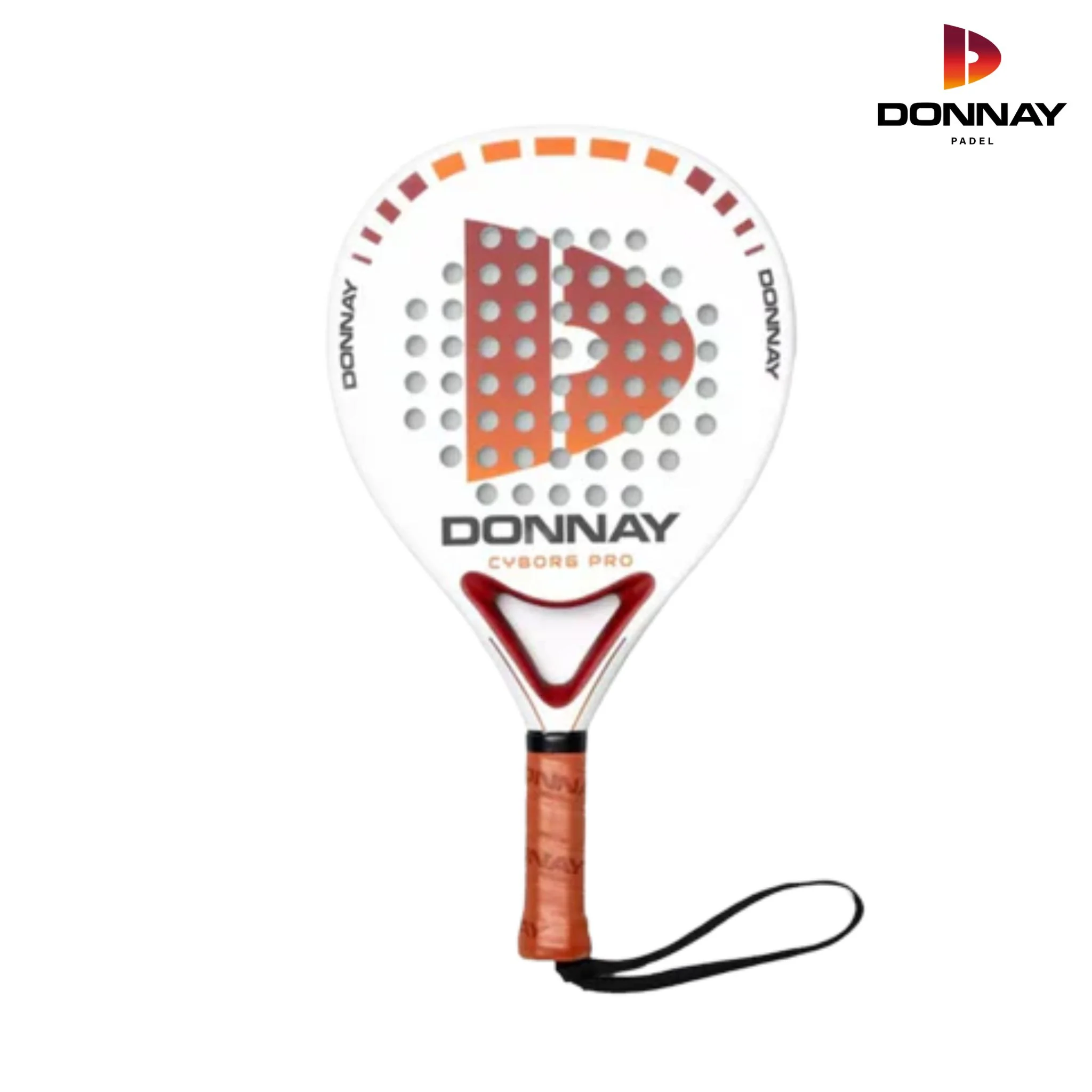 Raquete de padel Donnay Cyborg Pro 18K Iceman