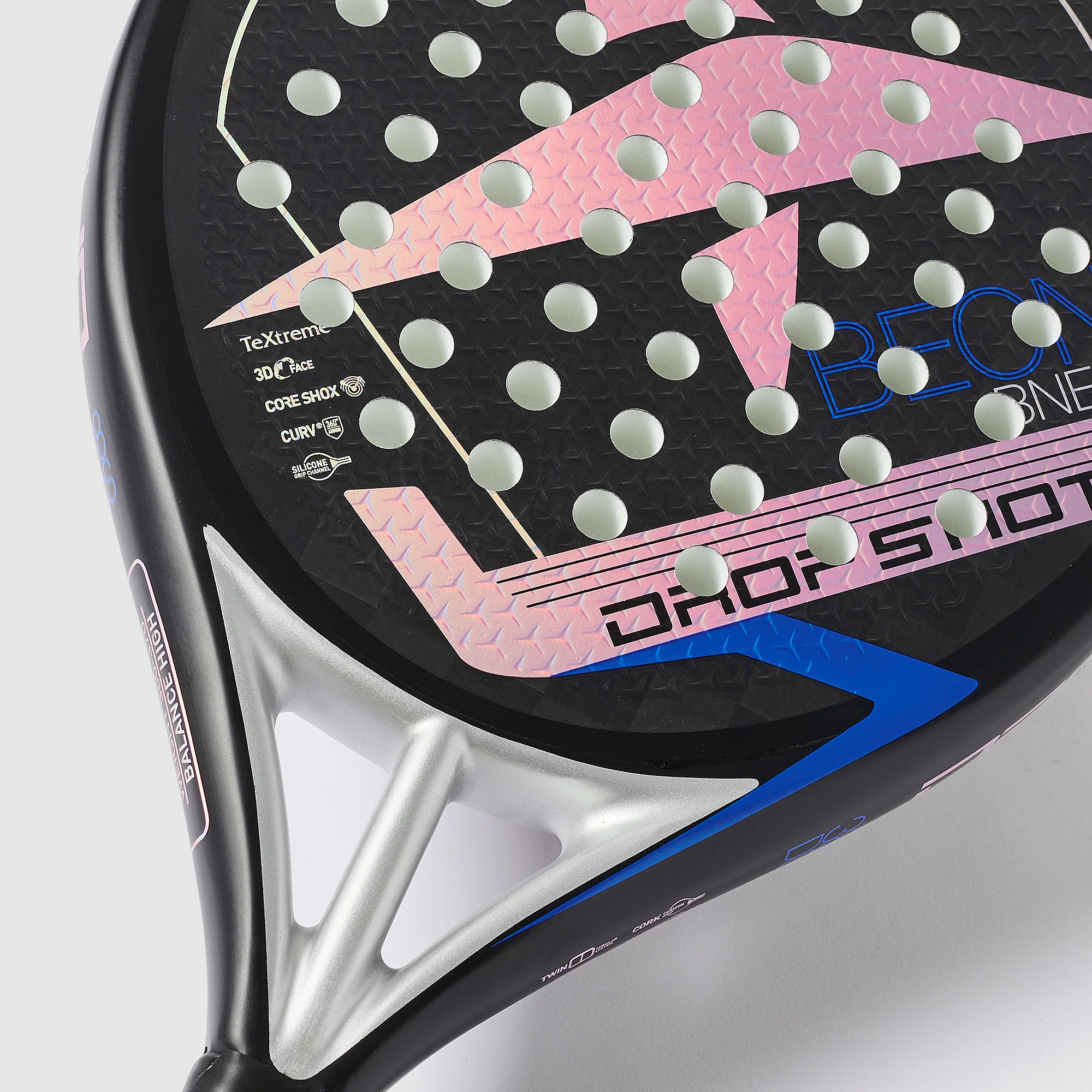 Raquete de padel Drop Shot Millenium Carbon 18K 2023, foto 2