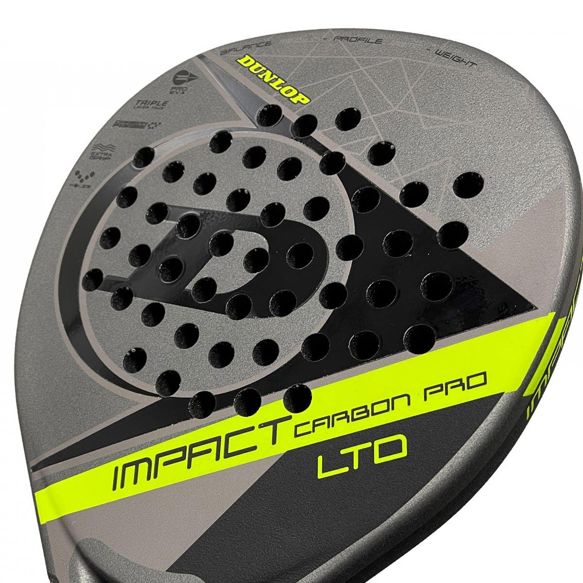 Raquete de padel Dunlop Impact Carbon Pro LTD, foto 2