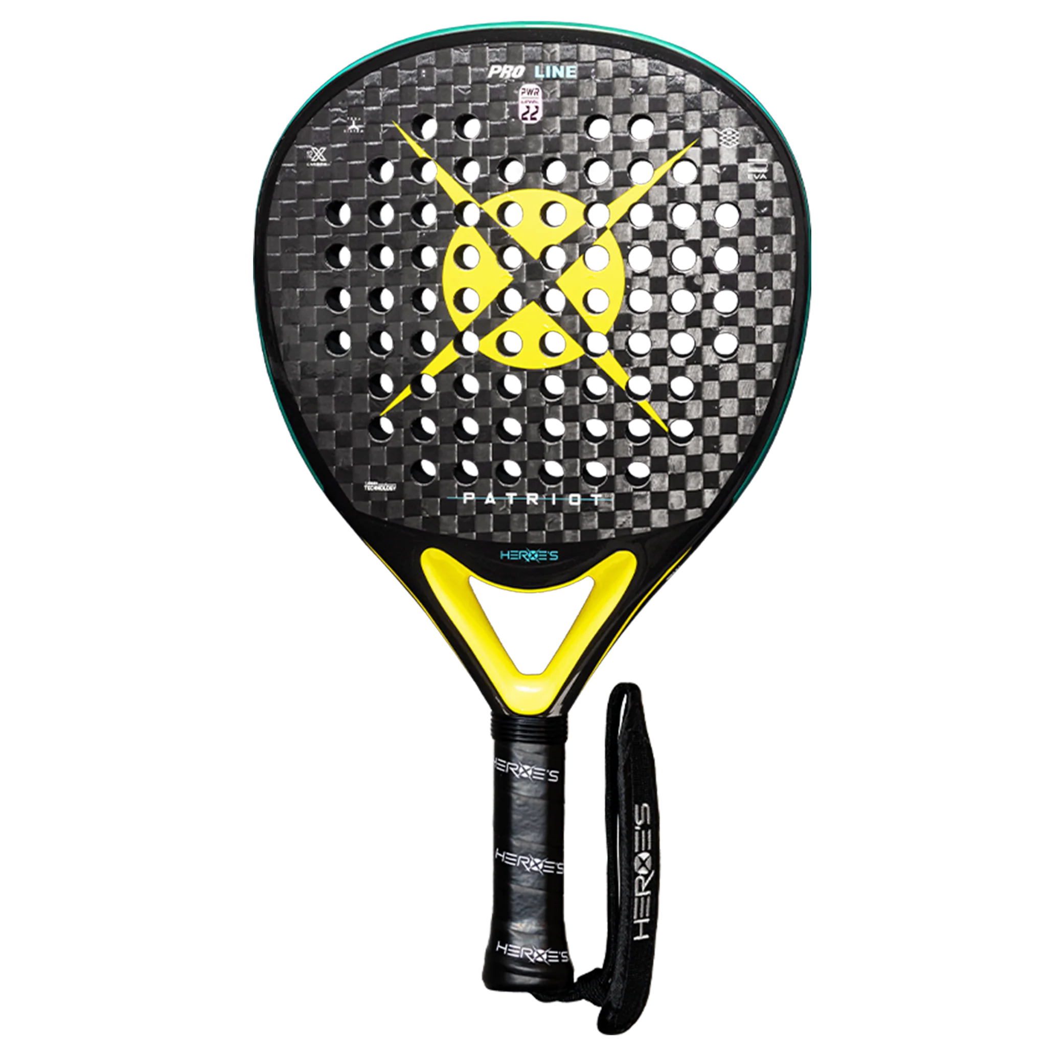 Raquete de padel Heroe's Patriot XT 2023