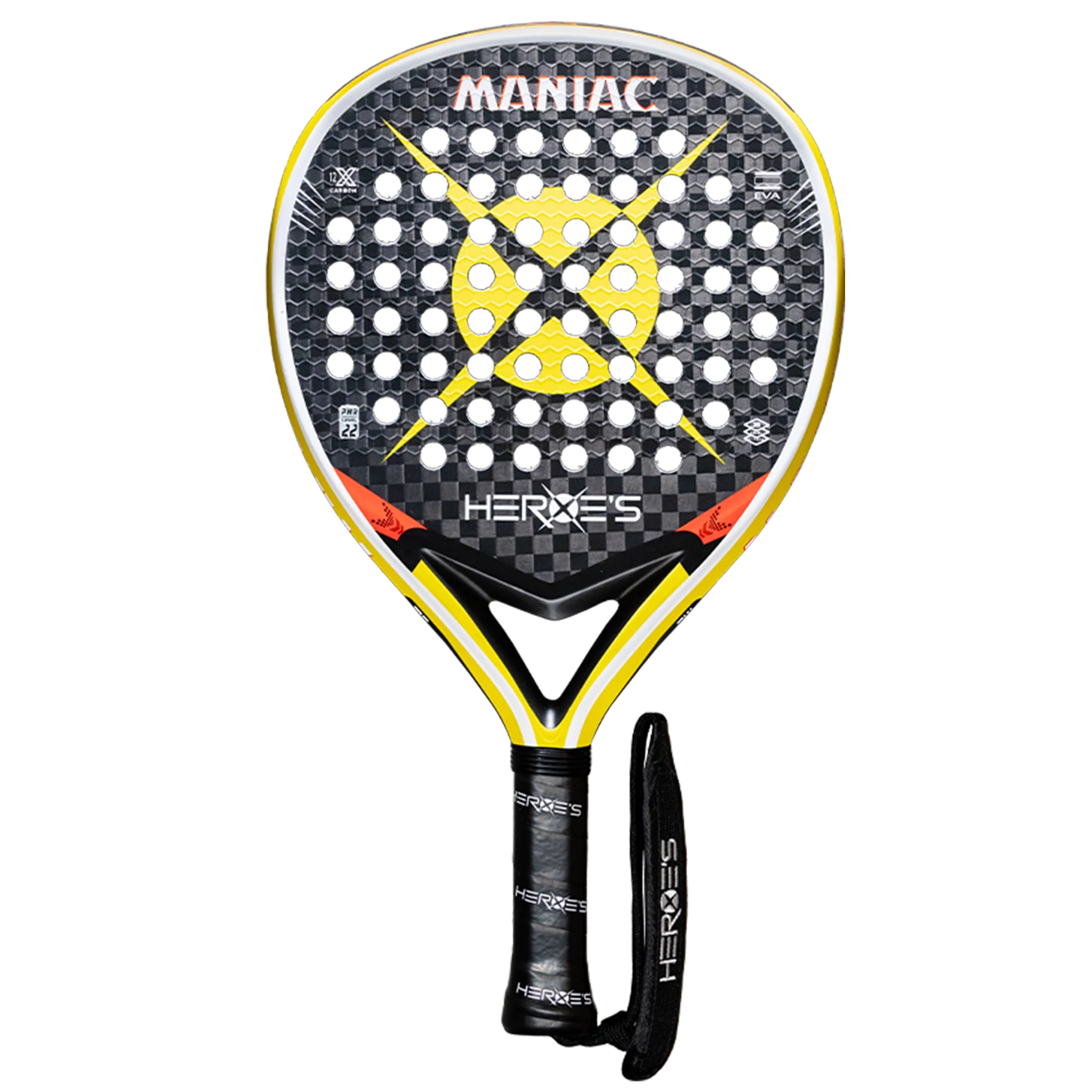 Raquete de padel Heroe's Maniac XT 2023