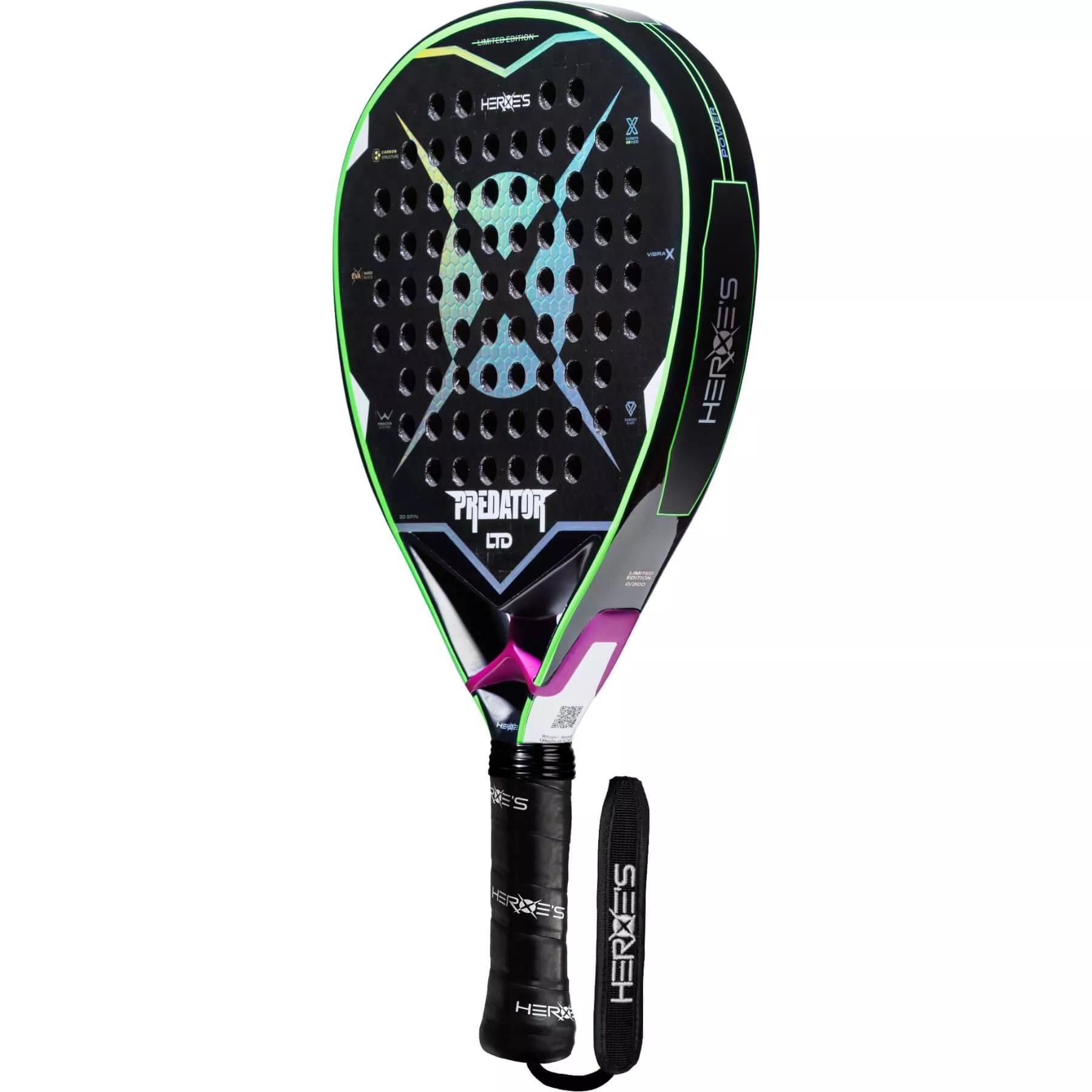 Raquete de padel Heroe's Predator LTD Edition 2026, foto 2