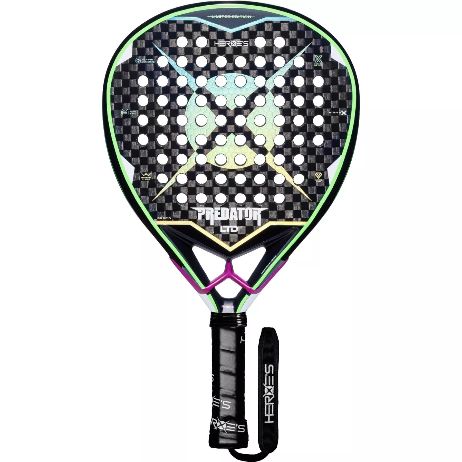 Raquete de padel Heroe's Predator LTD Edition 2026