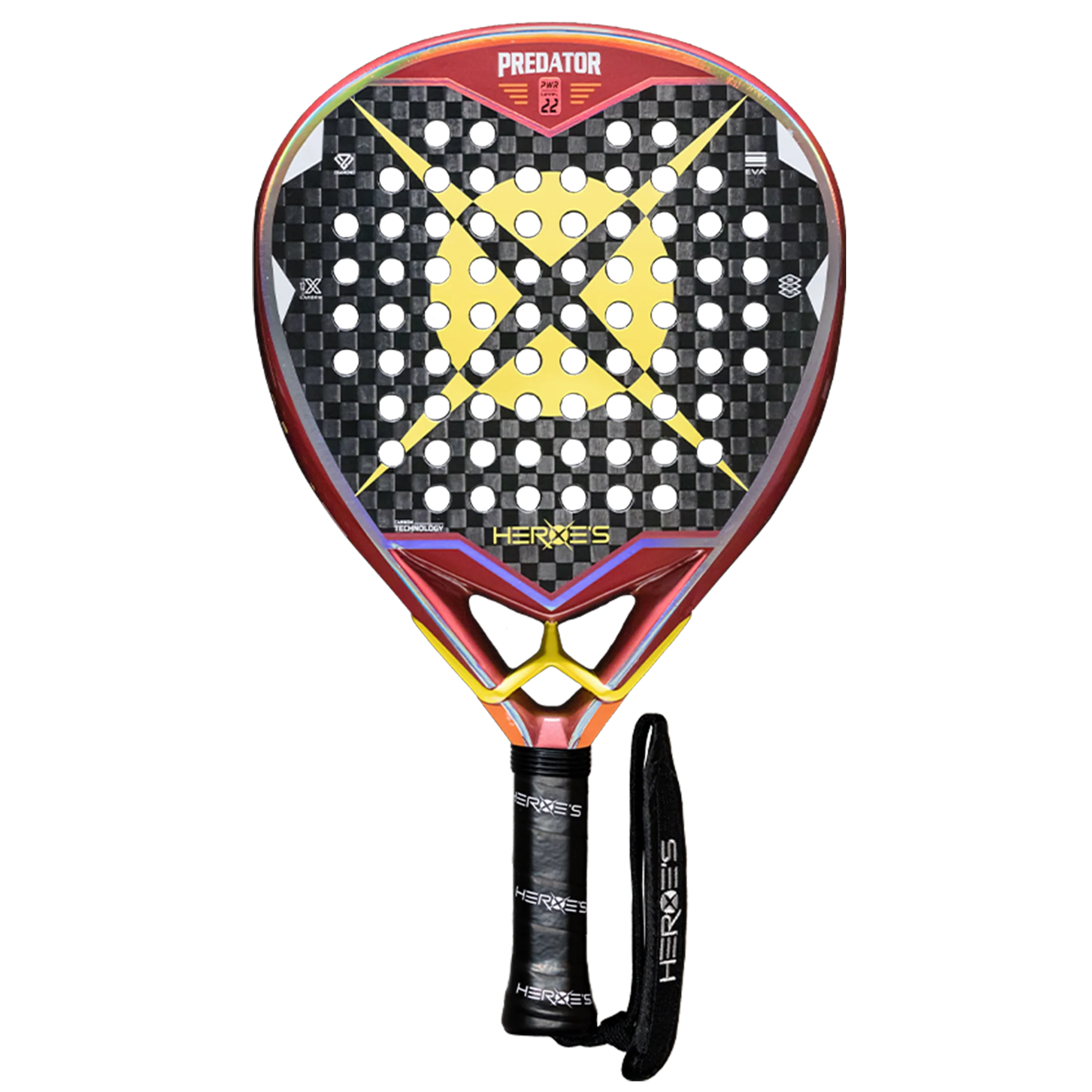 Raquete de padel Heroe's Predator XT 2023
