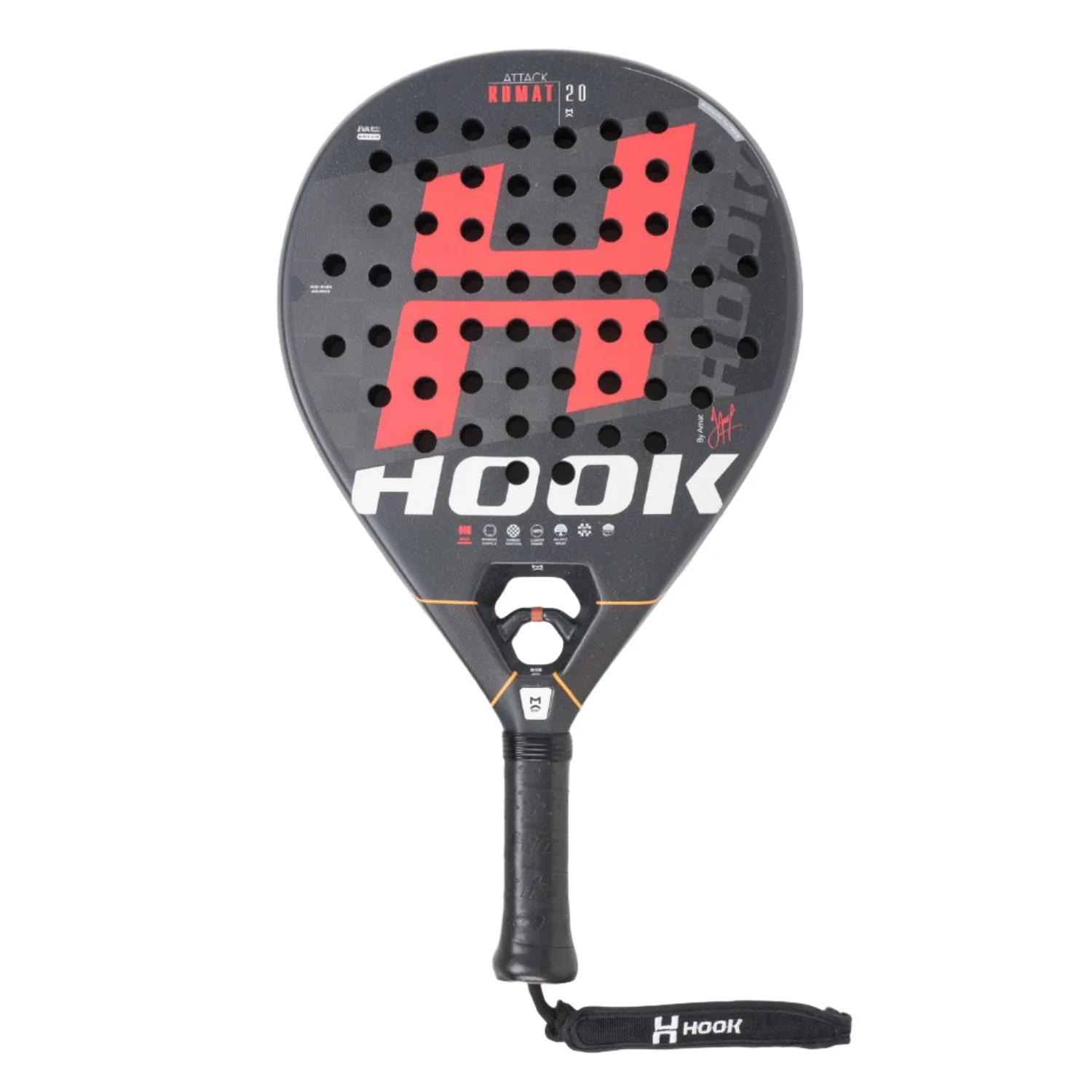 Raquete de padel Hook Rbmat 20 Attack