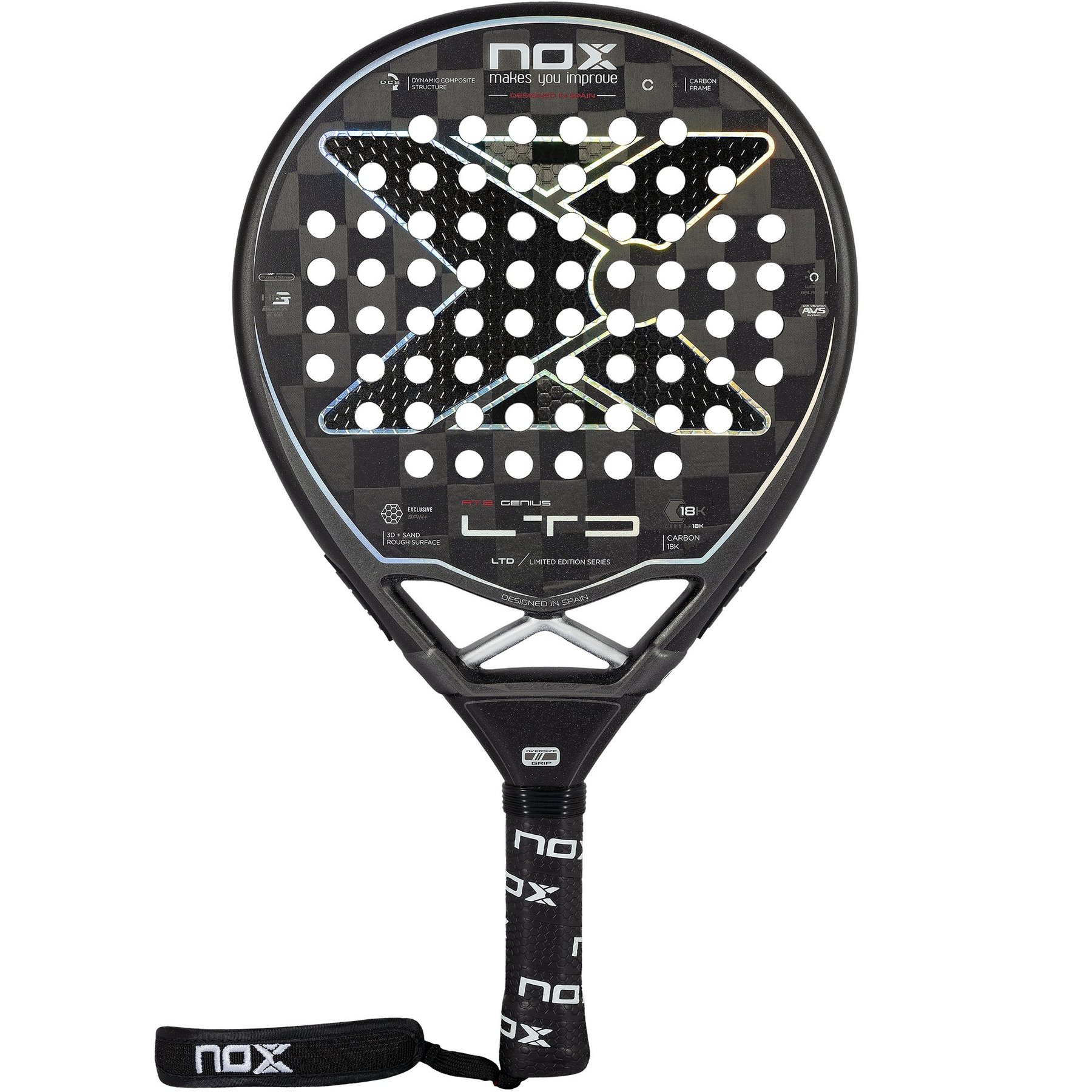 Raquete de padel NOX AT.2 Genius LTD 2022