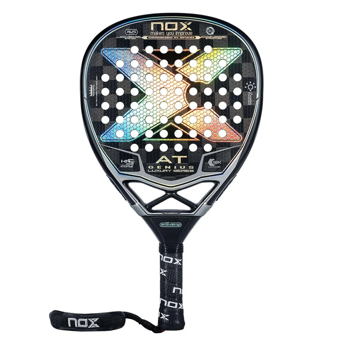 Raquete de padel NOX AT Genius Attack 18K 2022