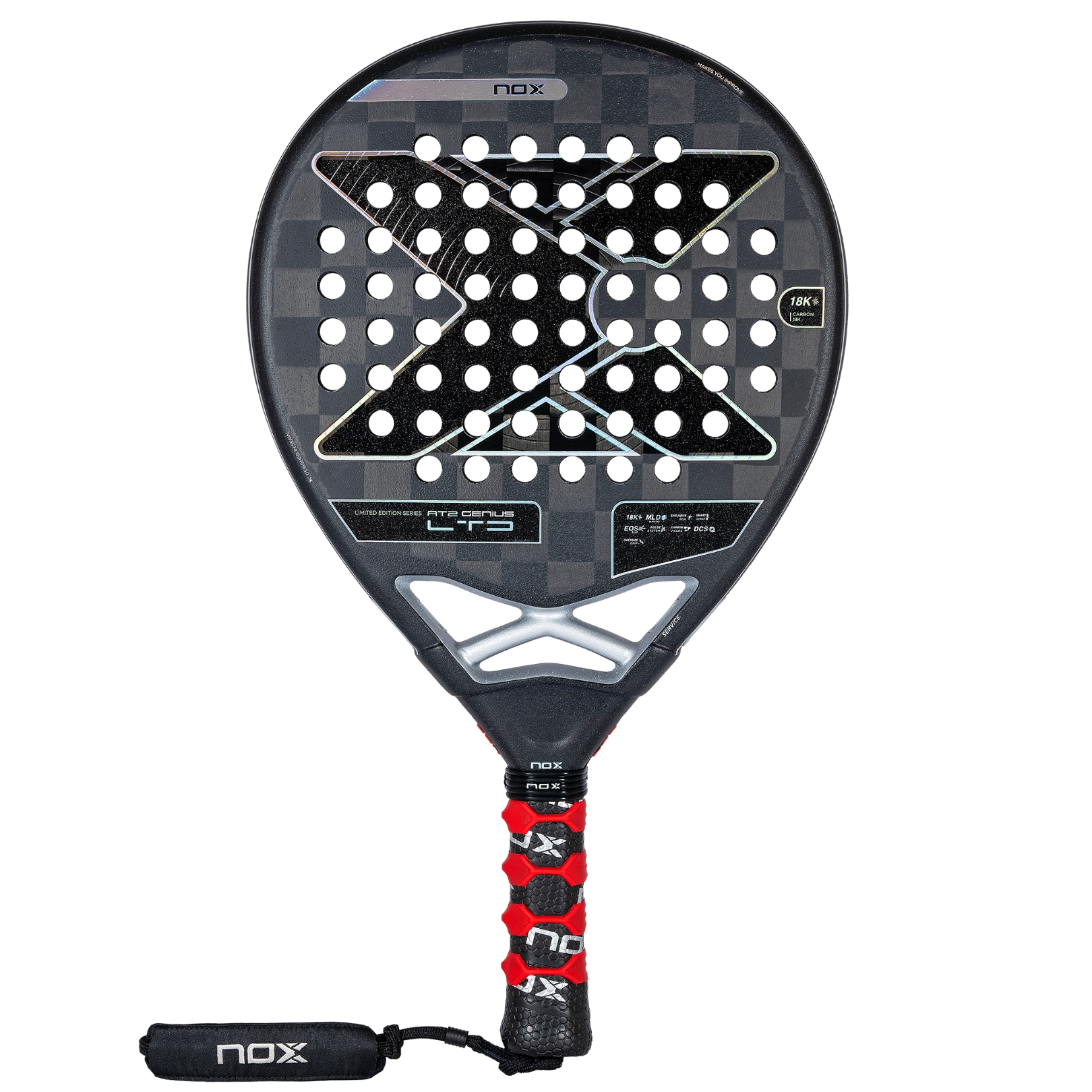 Raquete de padel NOX AT2 Genius LTD 2024