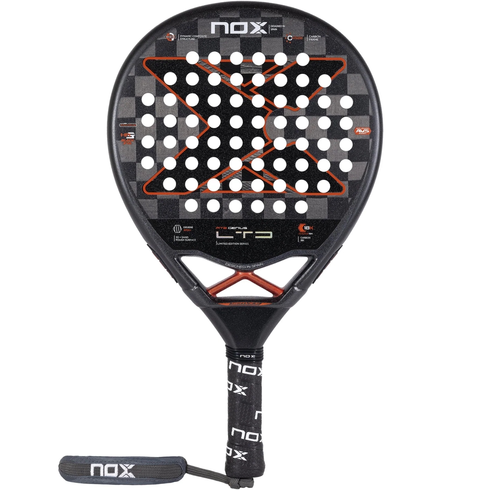 Raquete de padel NOX AT.2 Genius LTD 2023