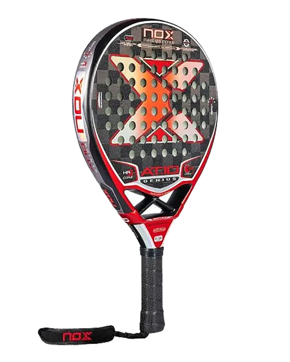 Raquete de padel NOX Luxury Genius Attack 18K, foto 2
