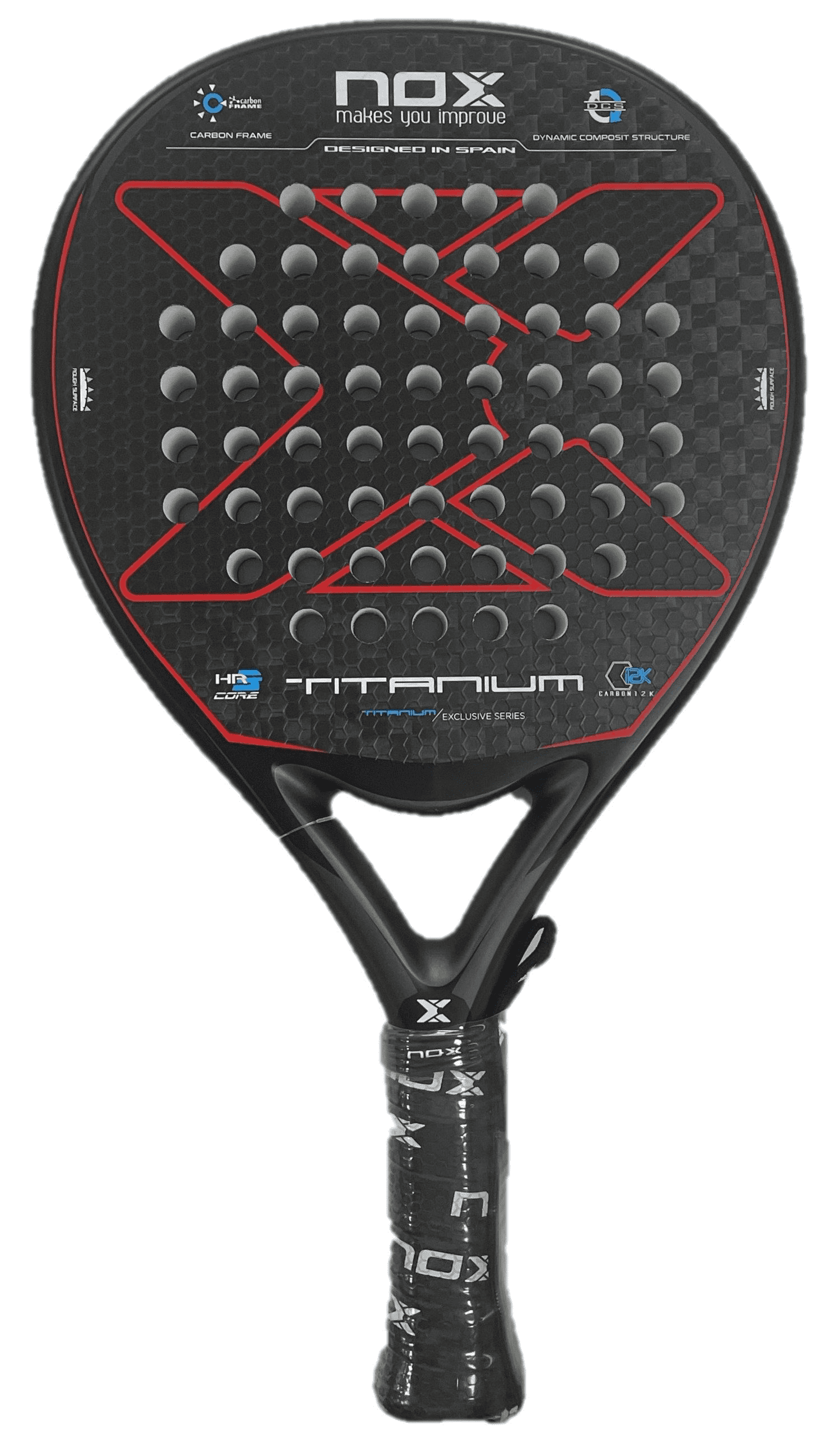 Raquete de padel NOX Luxury Titanium Exclusive