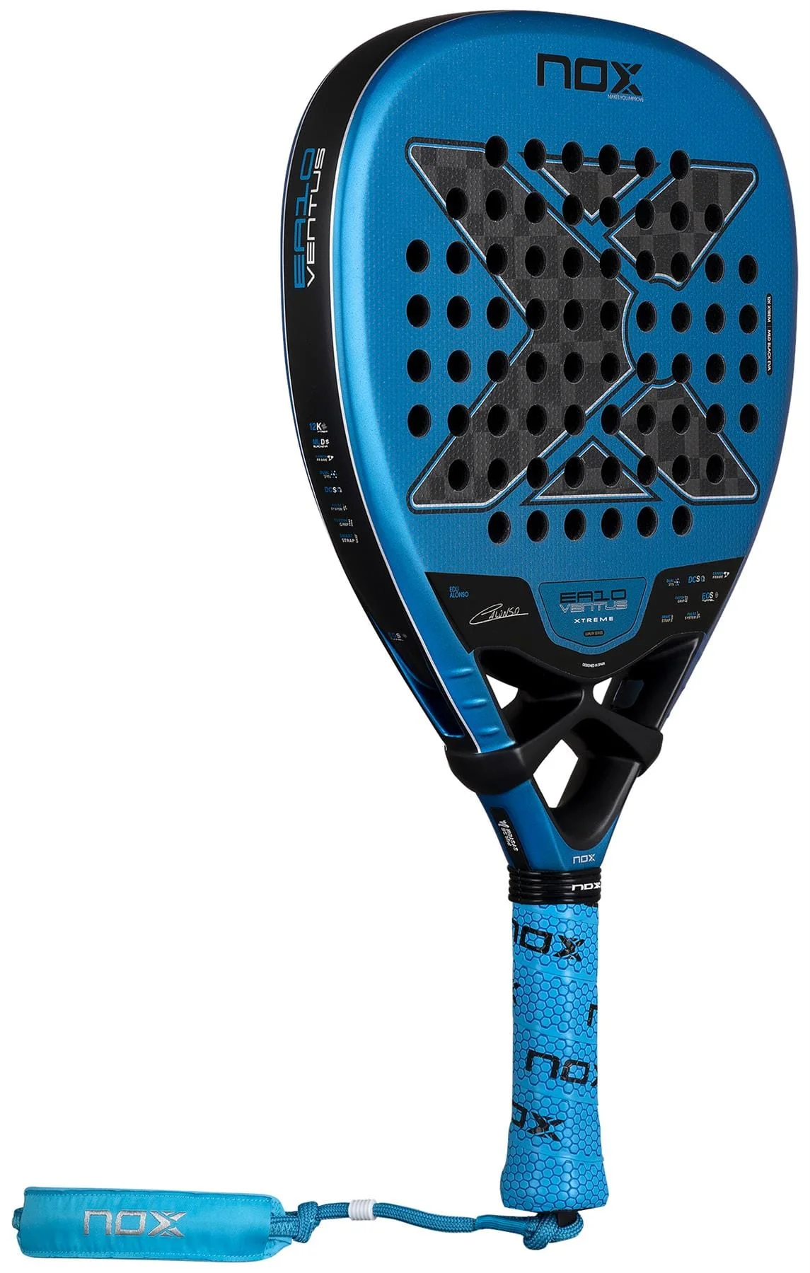 Raquete de padel NOX Luxury EA10 Ventus Attack 12K Xtreme 2026, foto 2