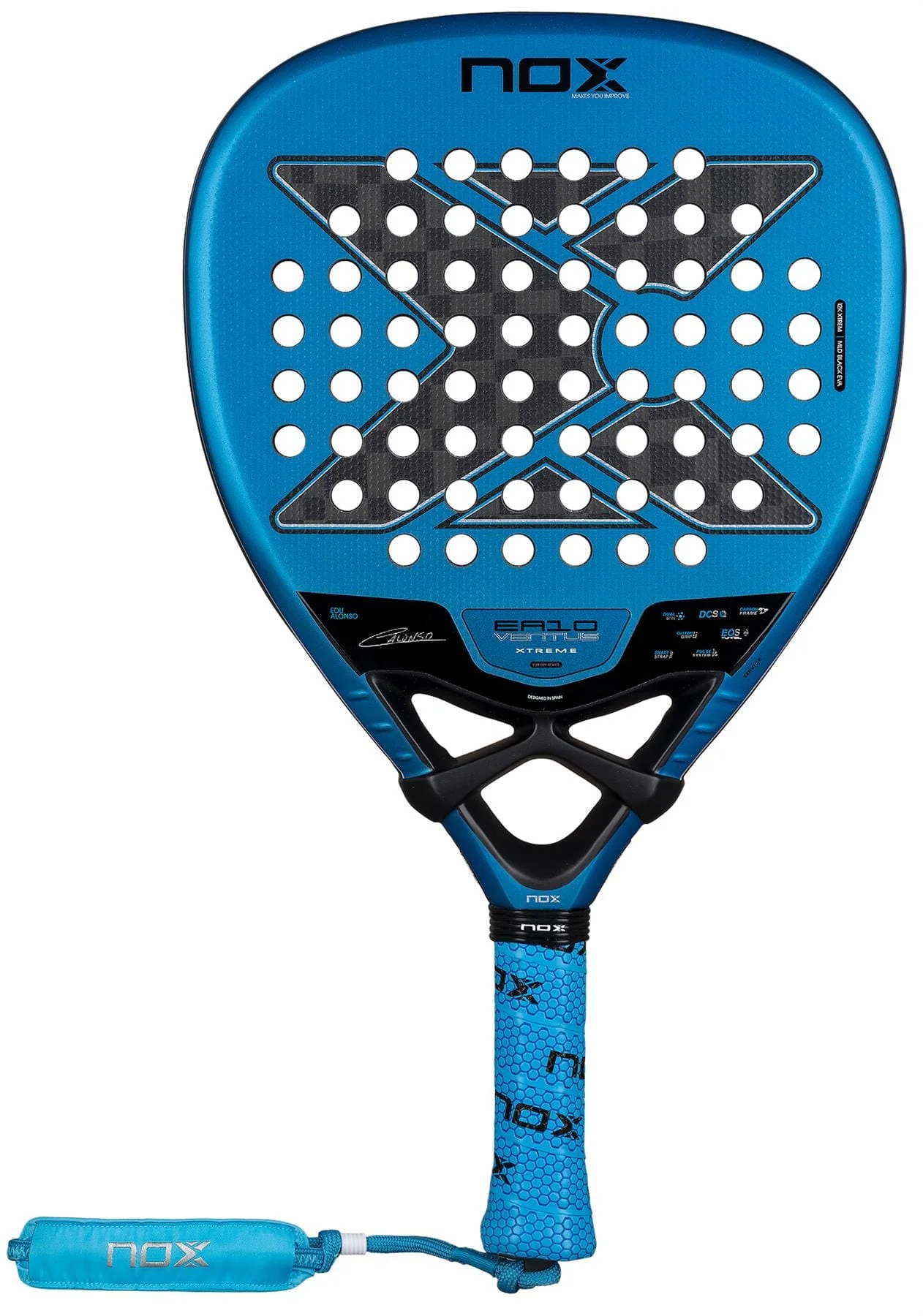 Raquete de padel NOX Luxury EA10 Ventus Attack 12K Xtreme 2026