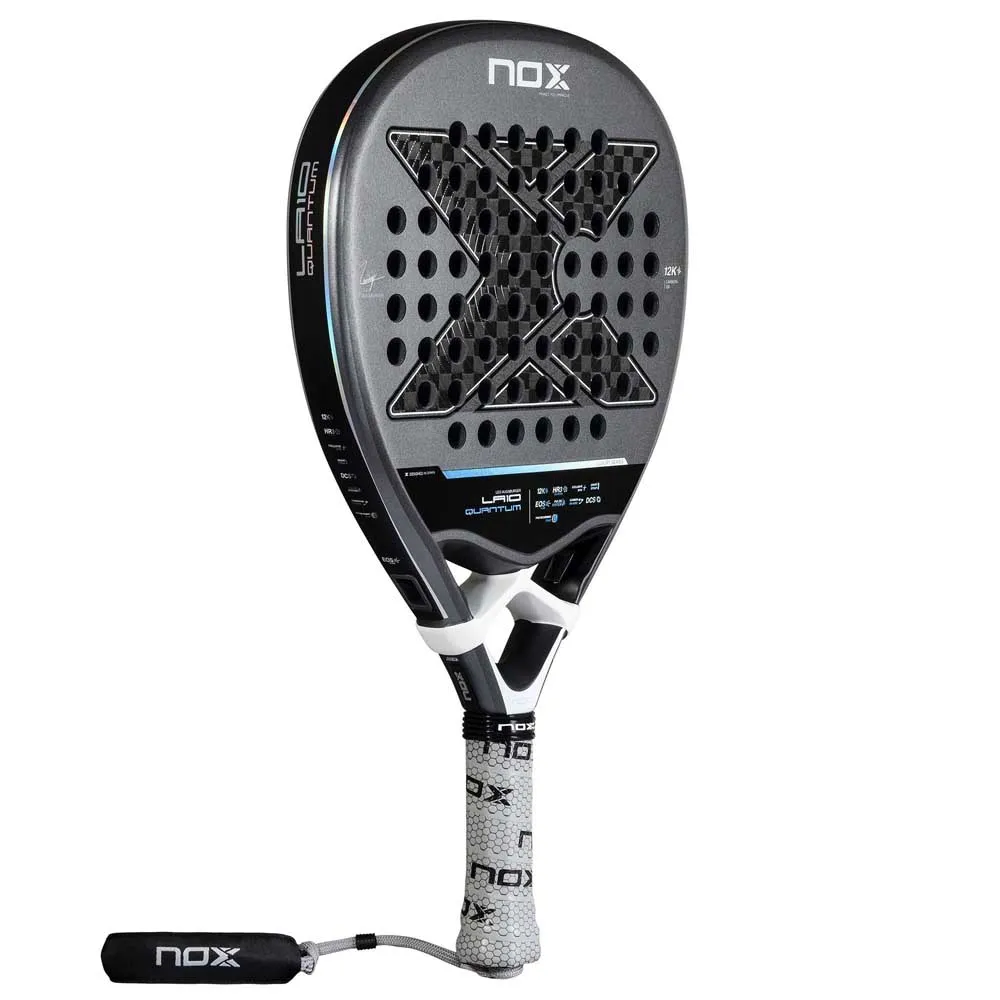 Raquete de padel NOX LA10 Quantum 12K Leo Augsburguer 2025, foto 2