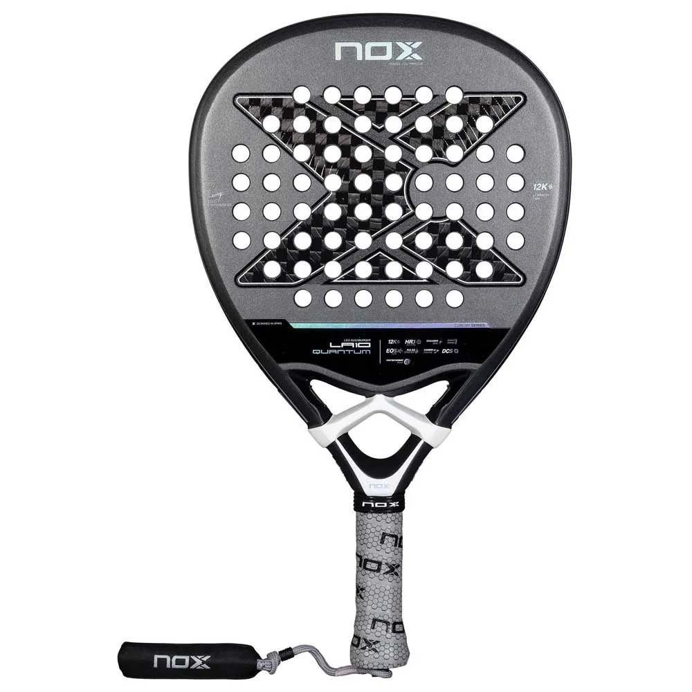 Raquete de padel NOX LA10 Quantum 12K Leo Augsburguer 2025