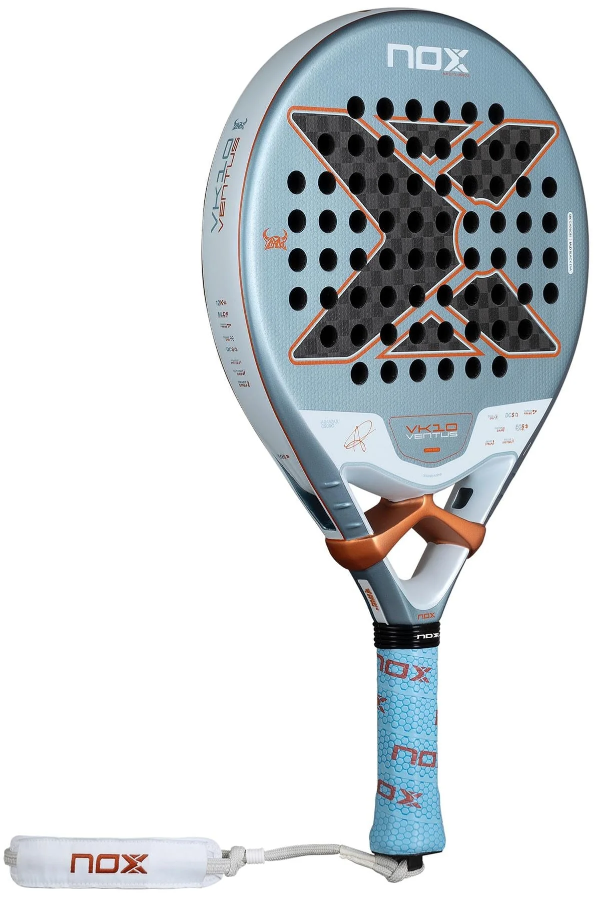 Raquete de padel NOX Luxury VK10 Ventus Control 12K 2026, foto 2