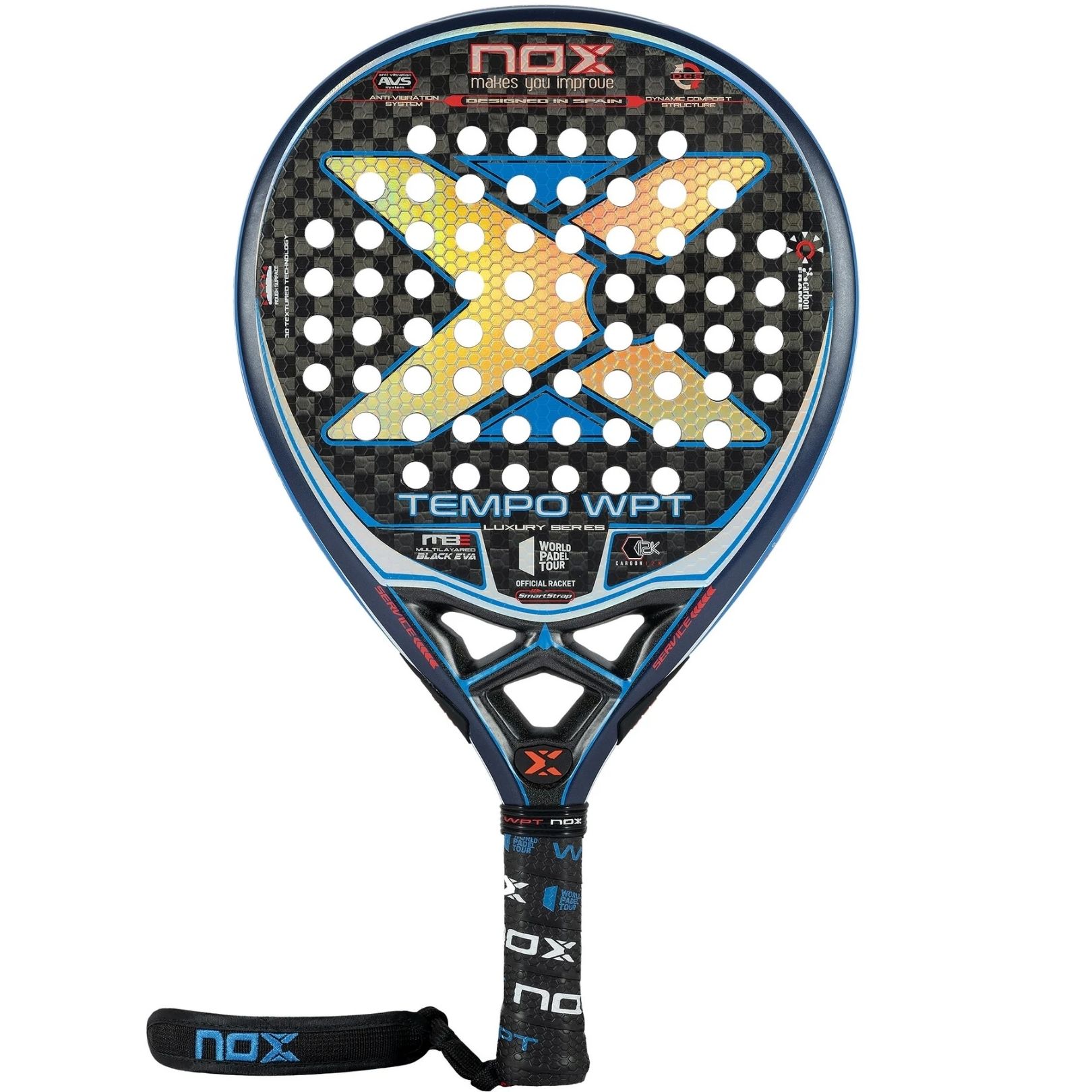 Raquete de padel NOX Tempo WPT 2022