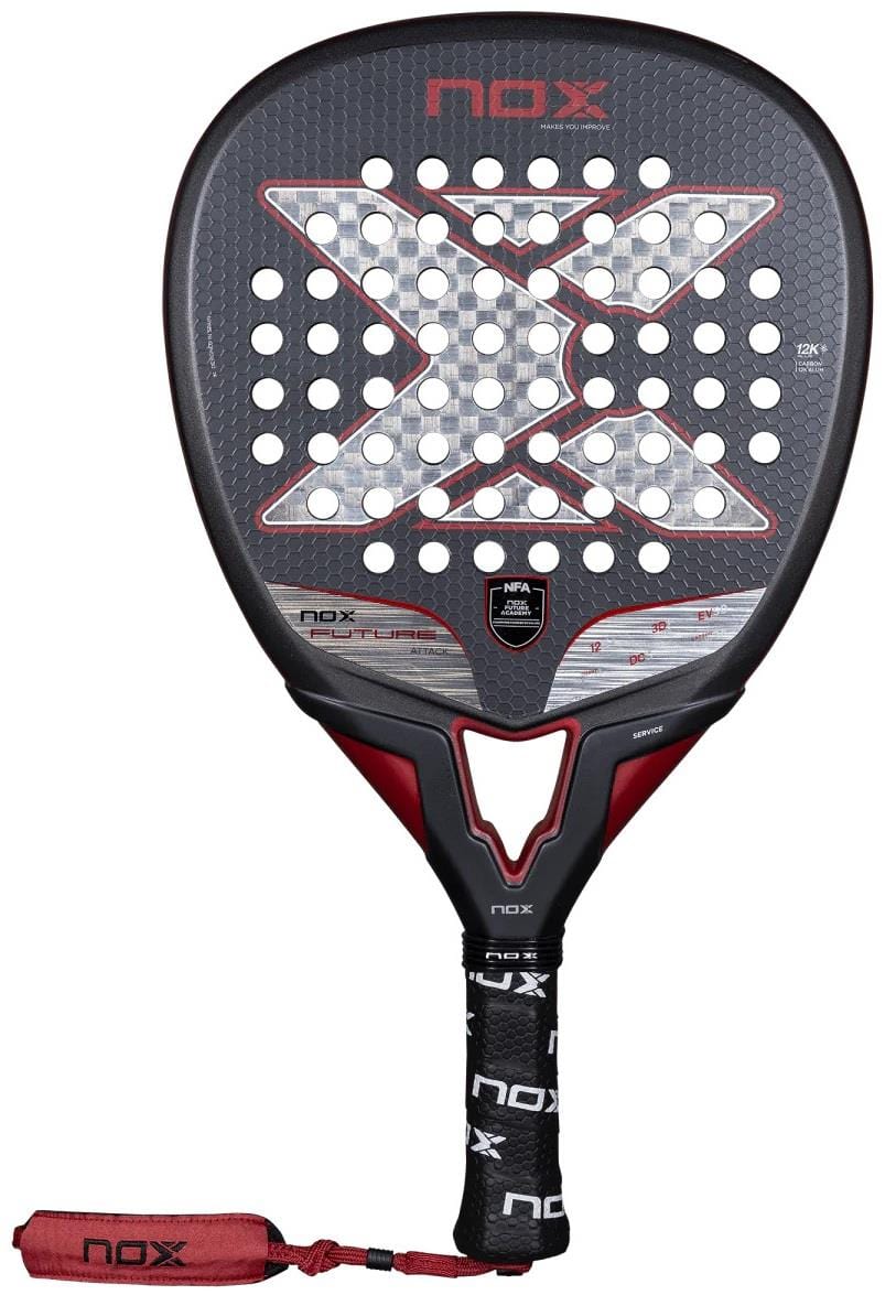Raquete de padel NOX NFA Future Attack 12K Alum