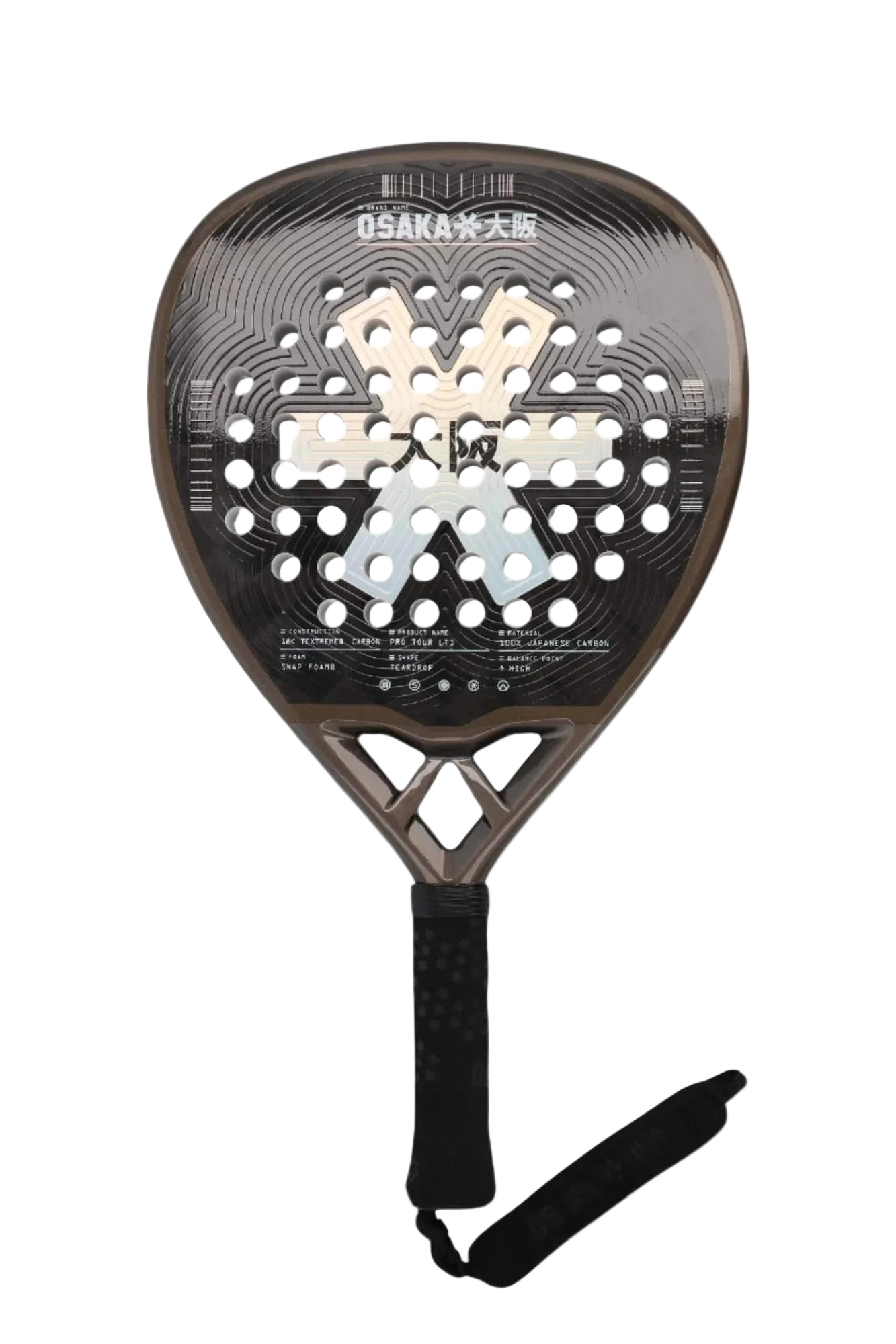 Raquete de padel Osaka Limited Edition Pro Tour Power -Hologram 2025