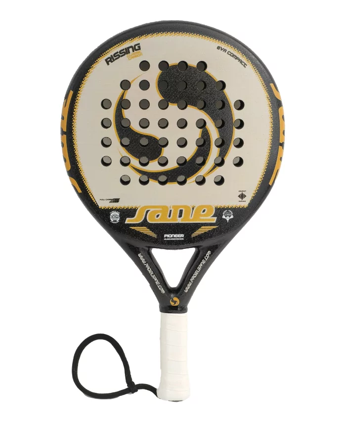 Raquete de padel Sane Rissing Carbon Classic Soft 2024, foto 2