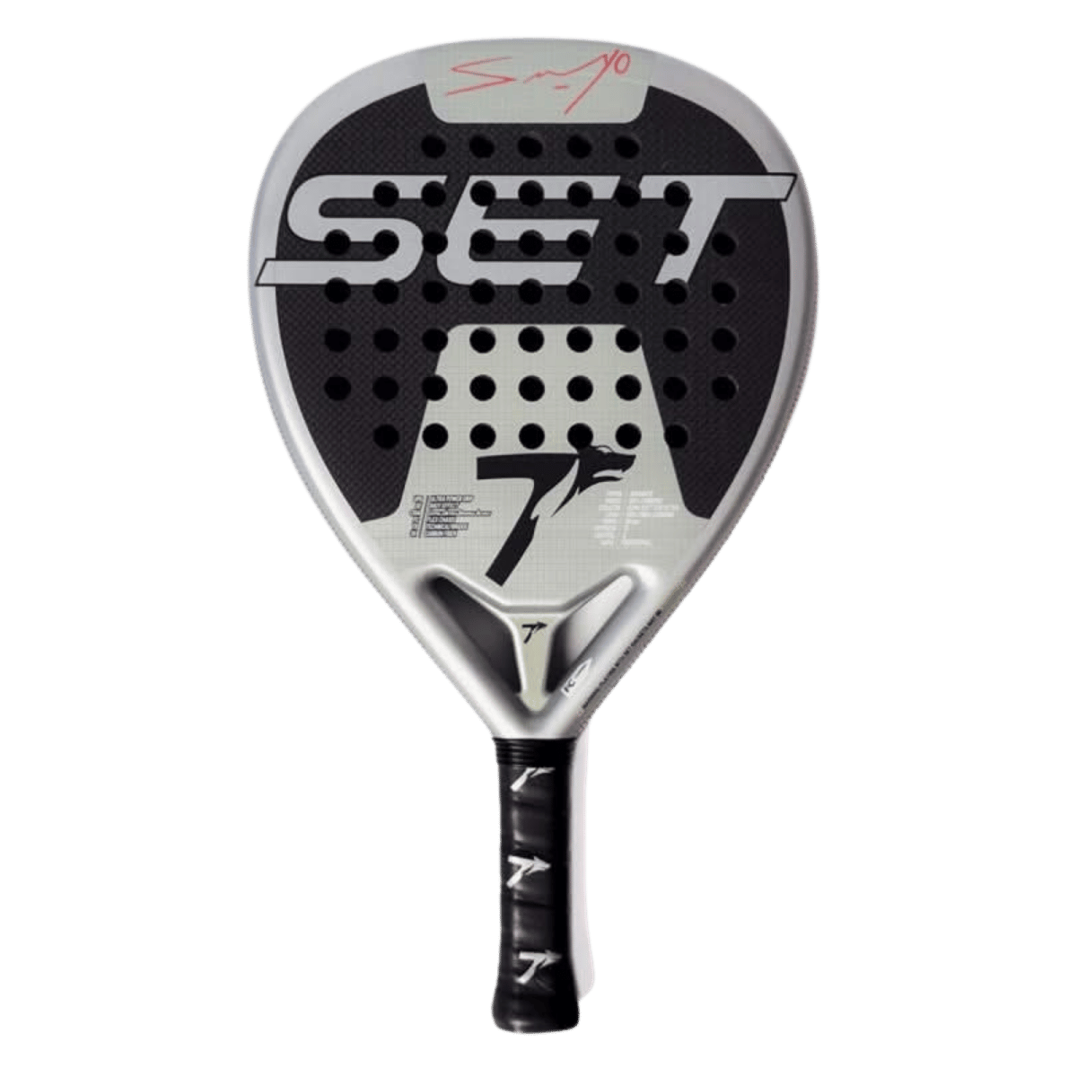 Raquete de padel SET Control Platinium