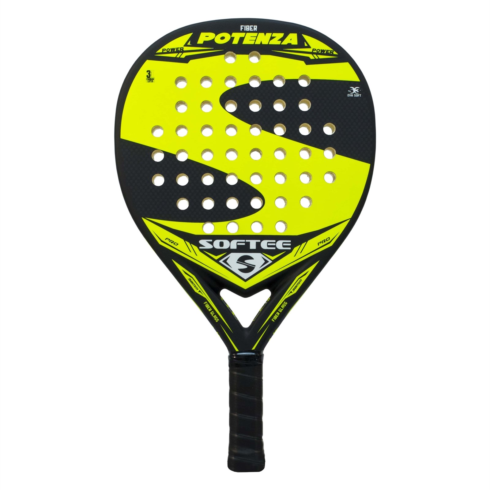 Raquete de padel Softee Fiber Potenza