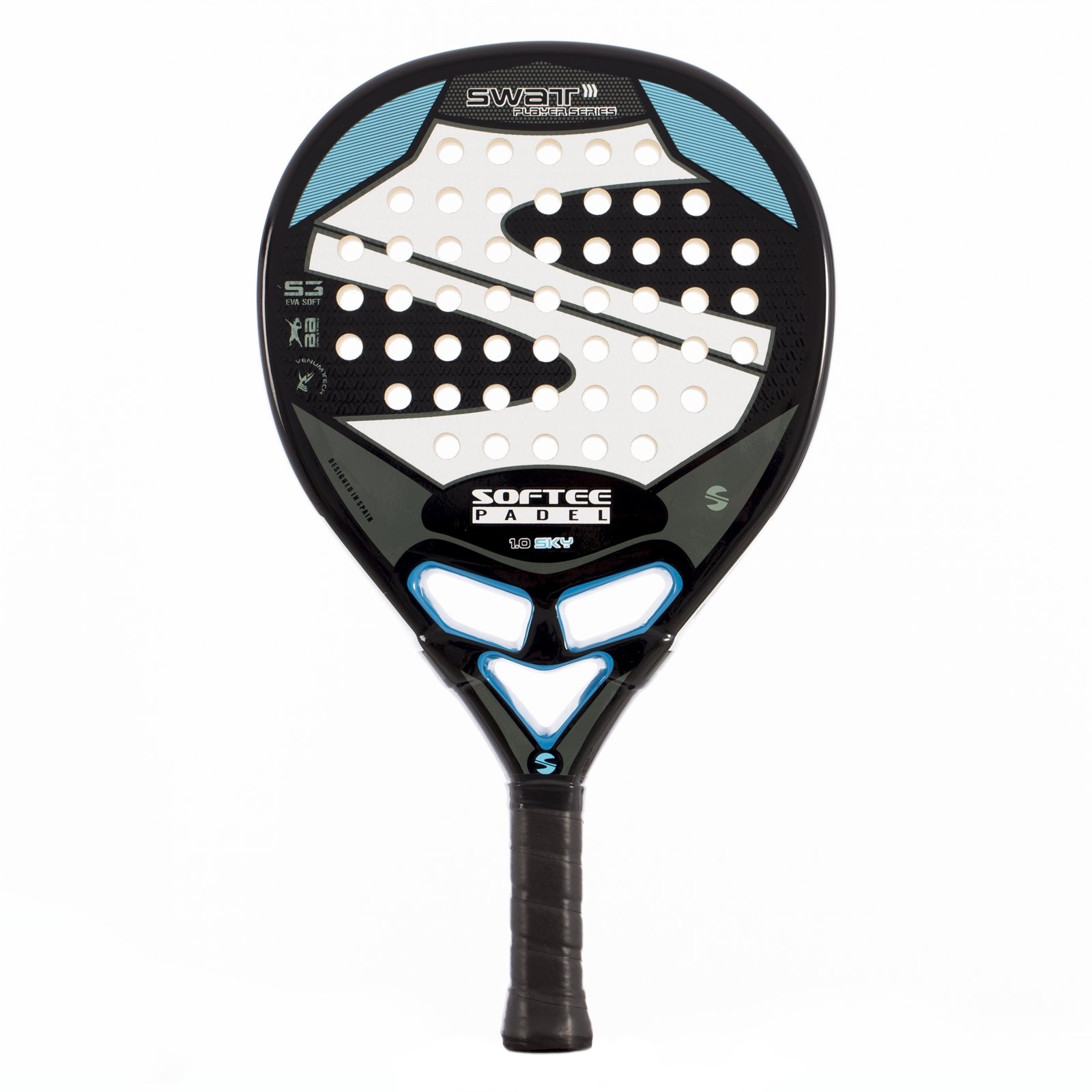 Raquete de padel Softee Swat 1.0 Sky