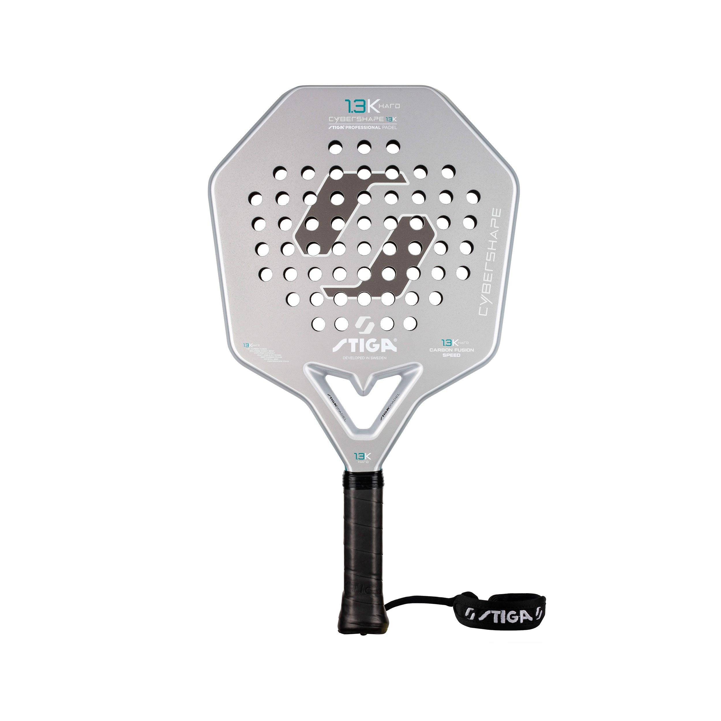 Raquete de padel Stiga 1.3K Hard Cybershape