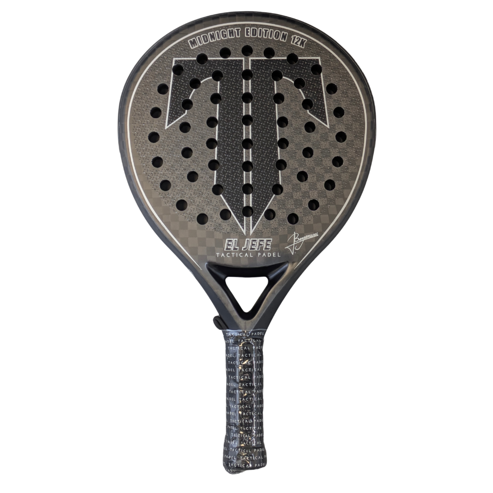Raquete de padel Tactical El Jefe 12K Midnight